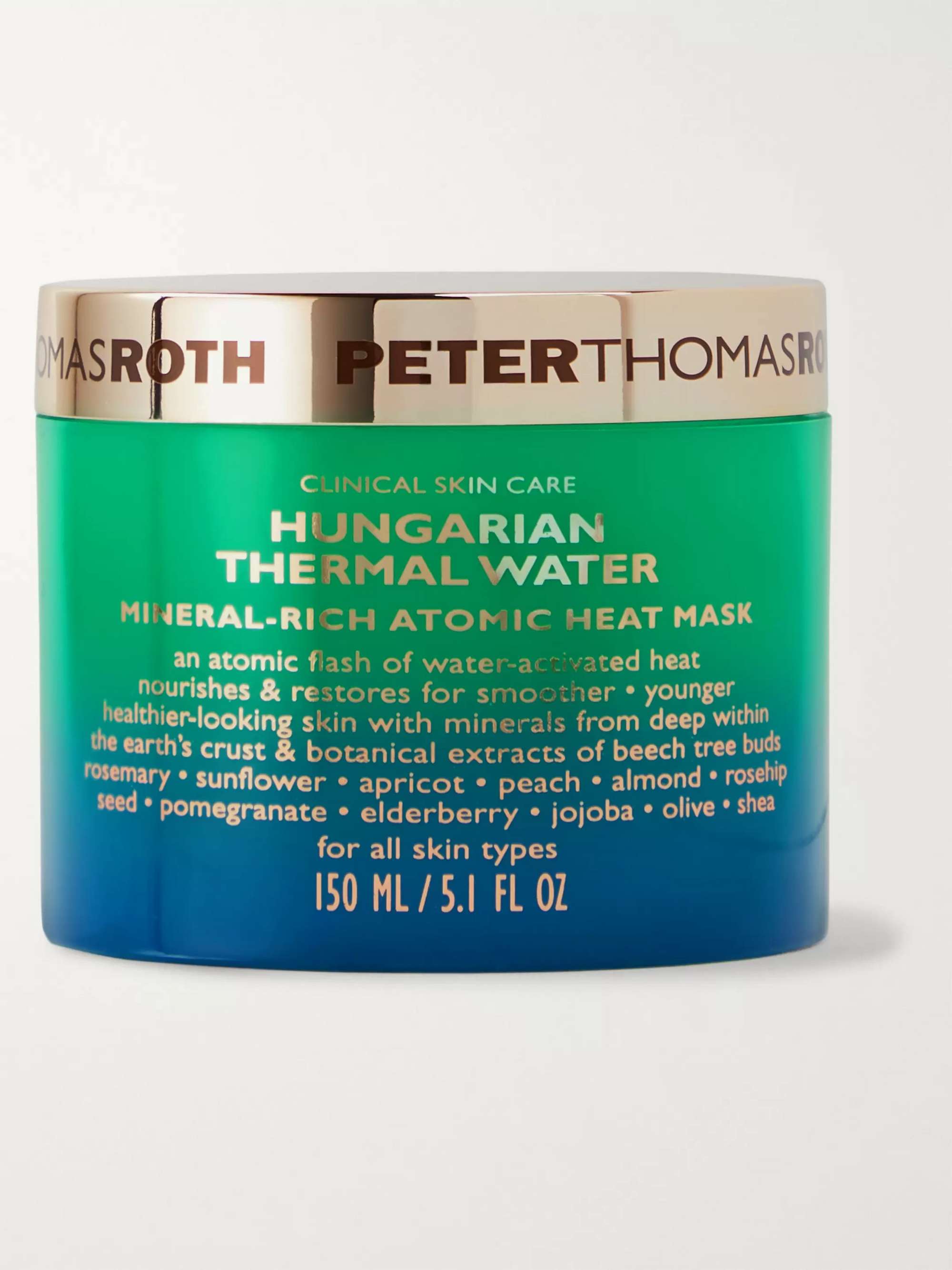 PETER THOMAS ROTH Hungarian Thermal Water Mineral-Rich Atomic Heat Mask, 150ml