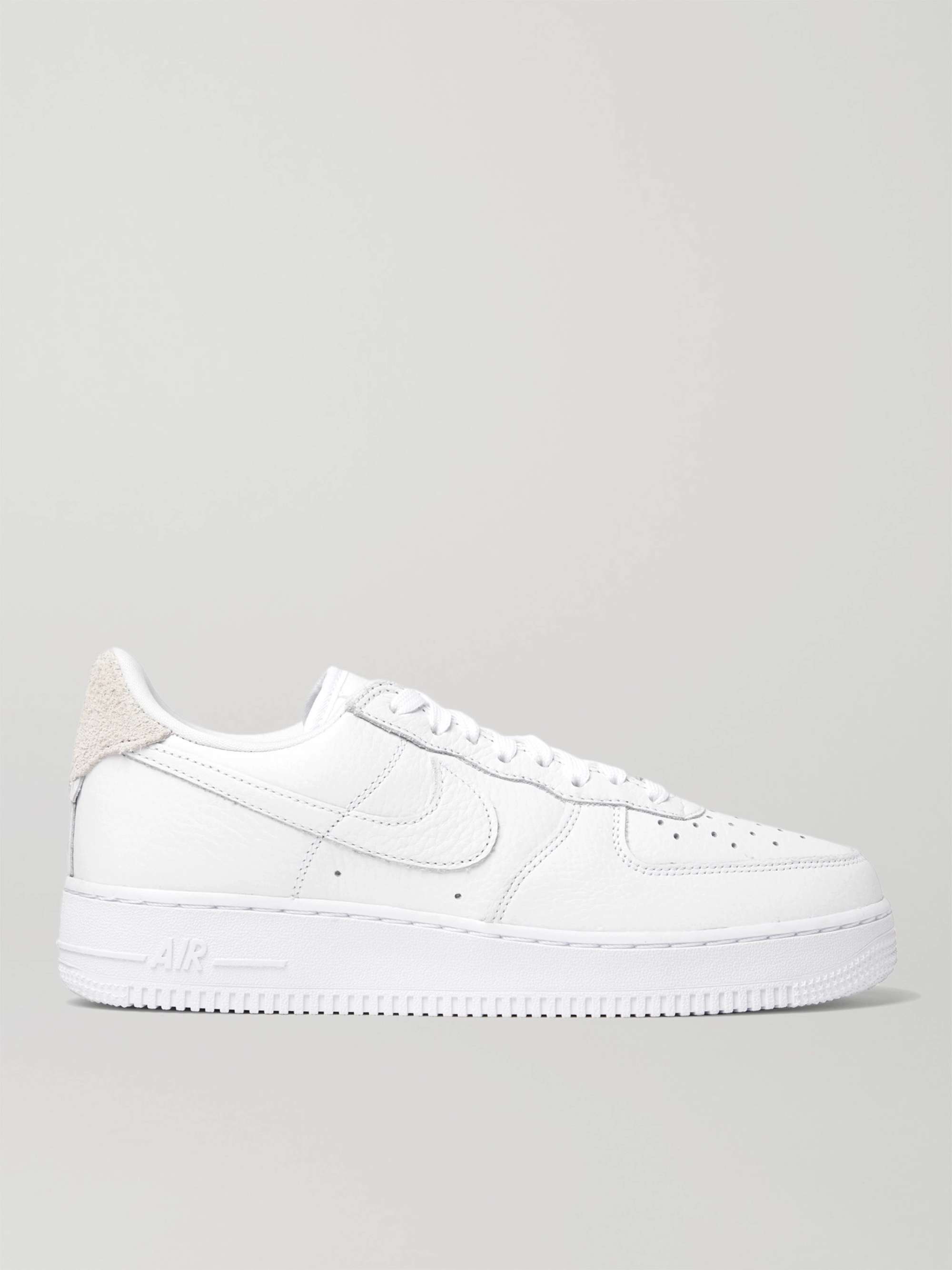 Air Force 1 '07 Craft Full-Grain Leather and Suede Sneakers ماهو الترميز الطبي
