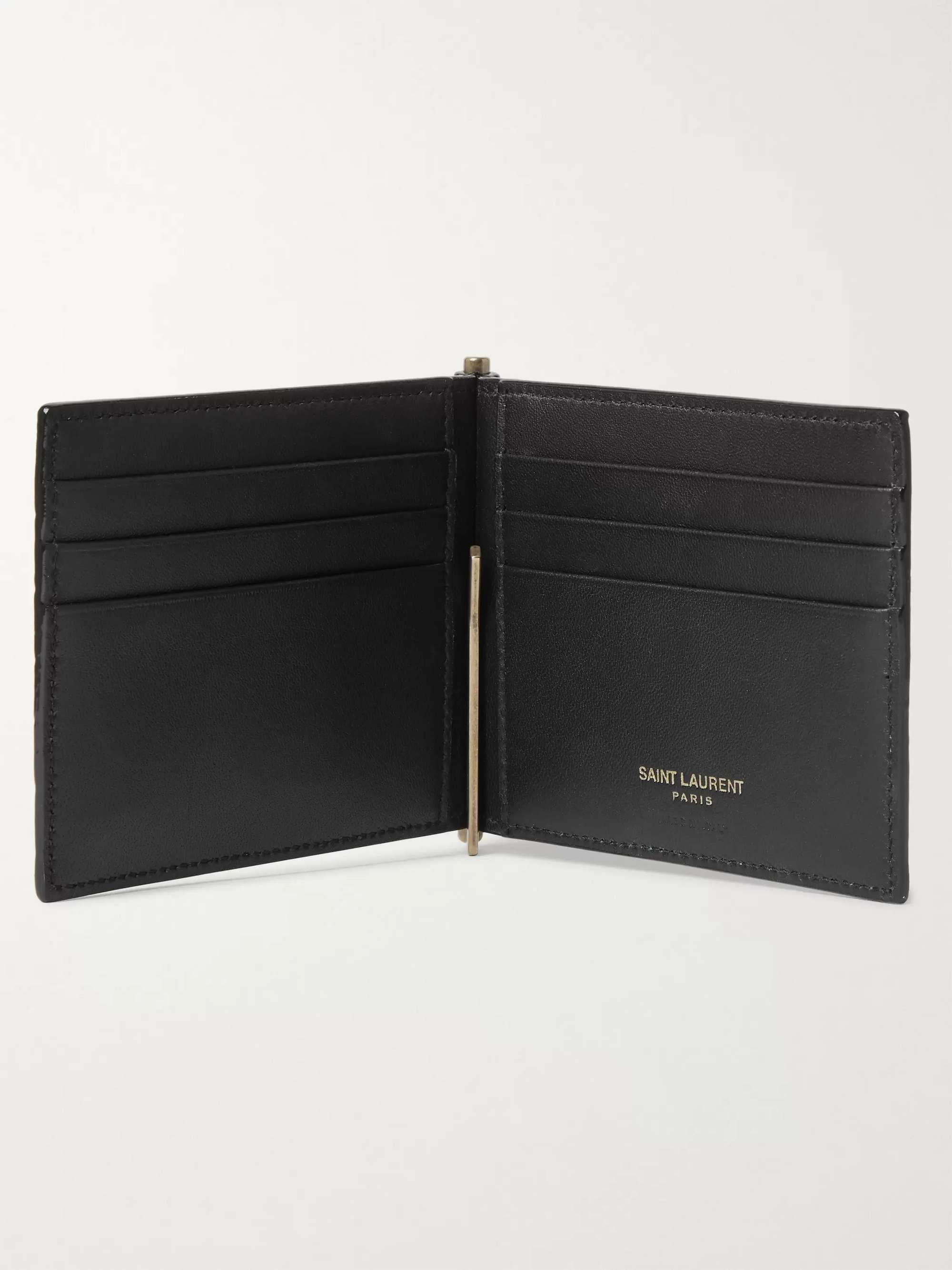 Montblanc Full-grain Leather Billfold Wallet in Black for Men Mens Accessories Wallets and cardholders 