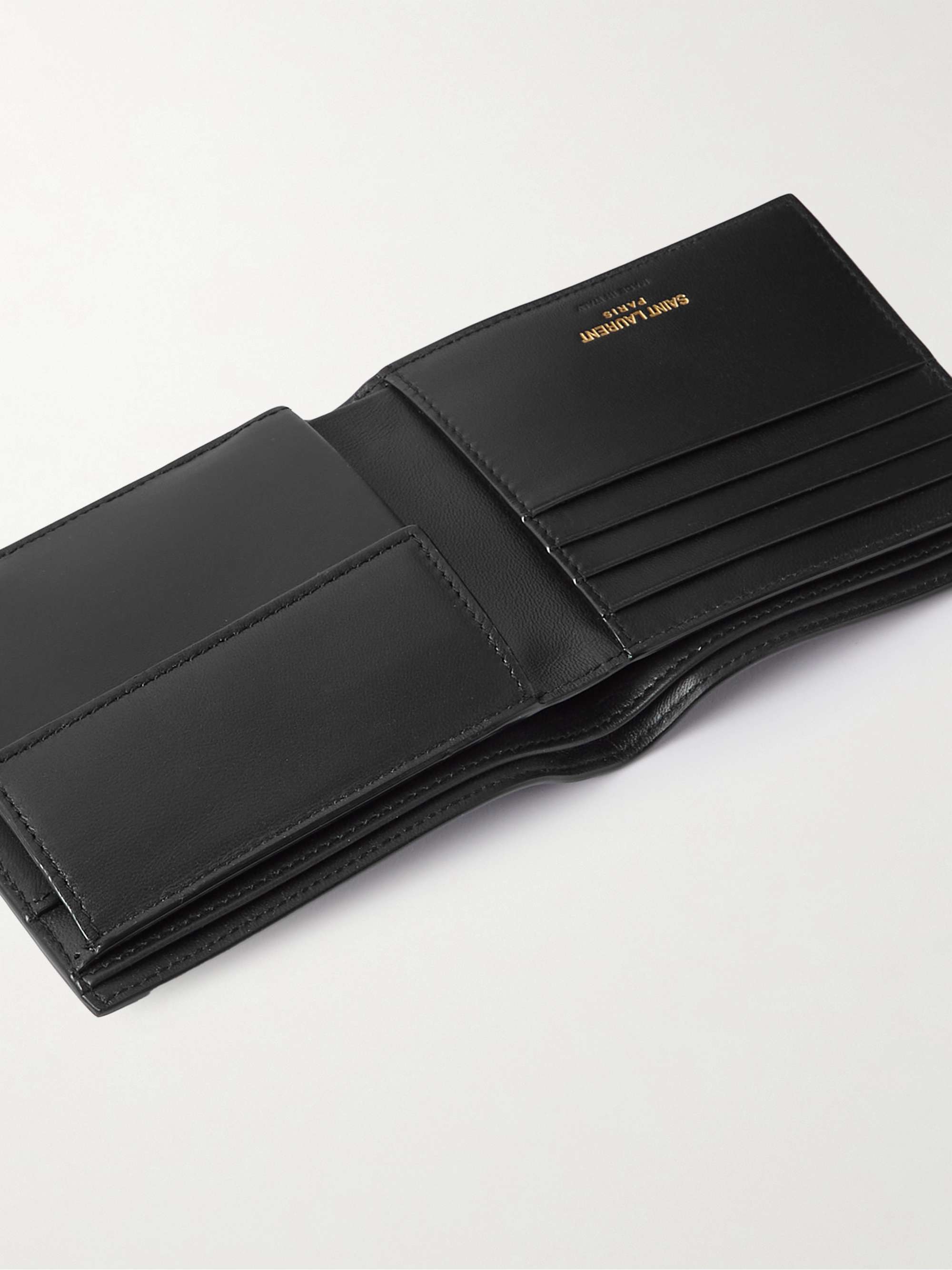 Gray Intrecciato Leather Billfold Wallet | BOTTEGA VENETA | MR PORTER