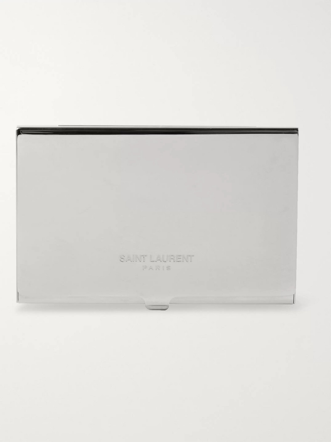 Saint Laurent Silver-tone Cardholder