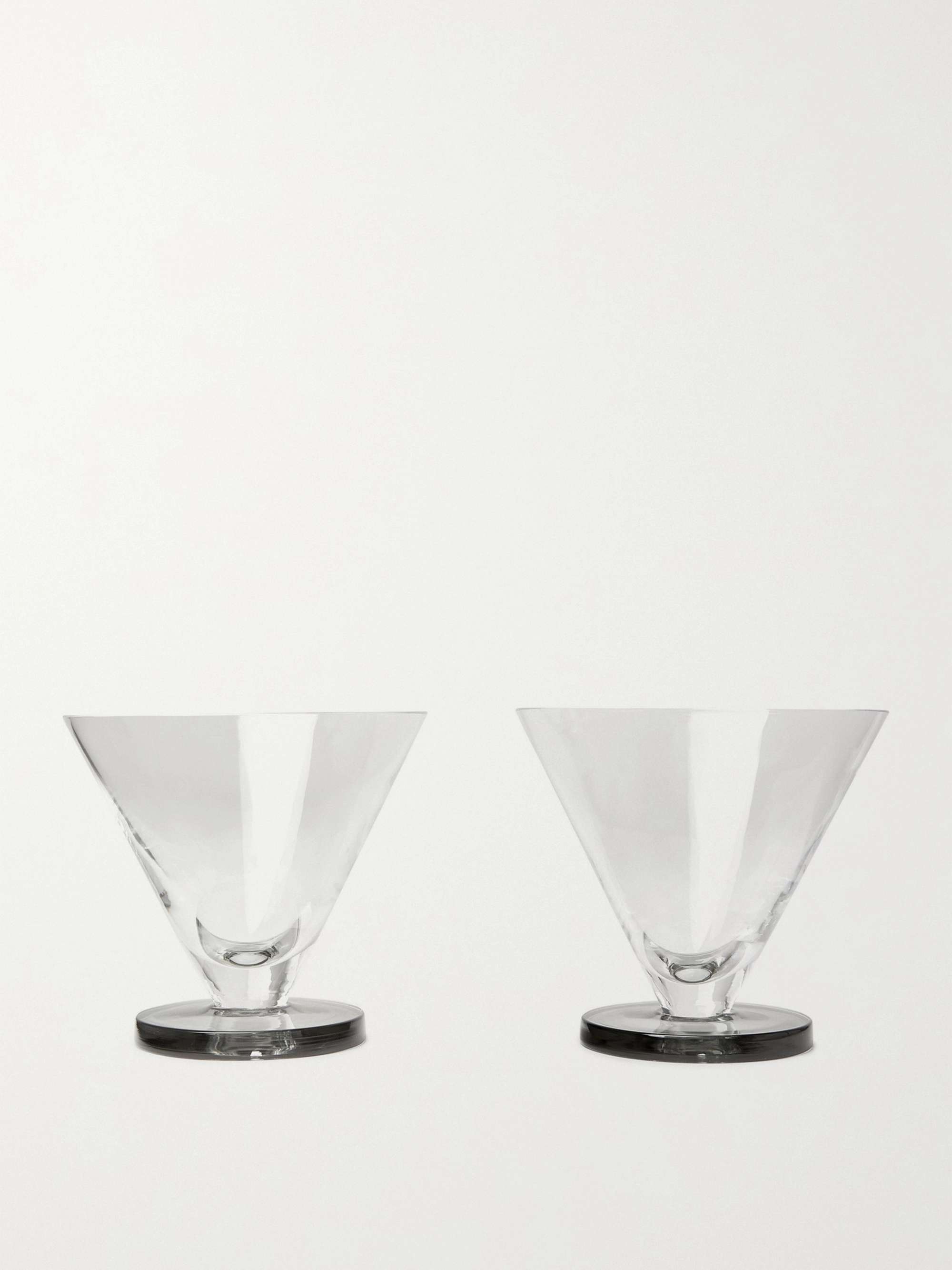 TOM DIXON Puck Set of Two Cocktail Glasses