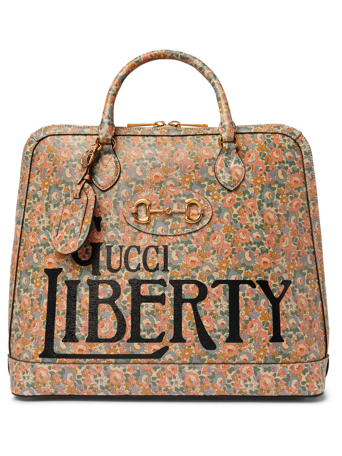 Gucci - Liberty Horsebit 1955 Printed Leather Tote Bag - Men - Multi for Men