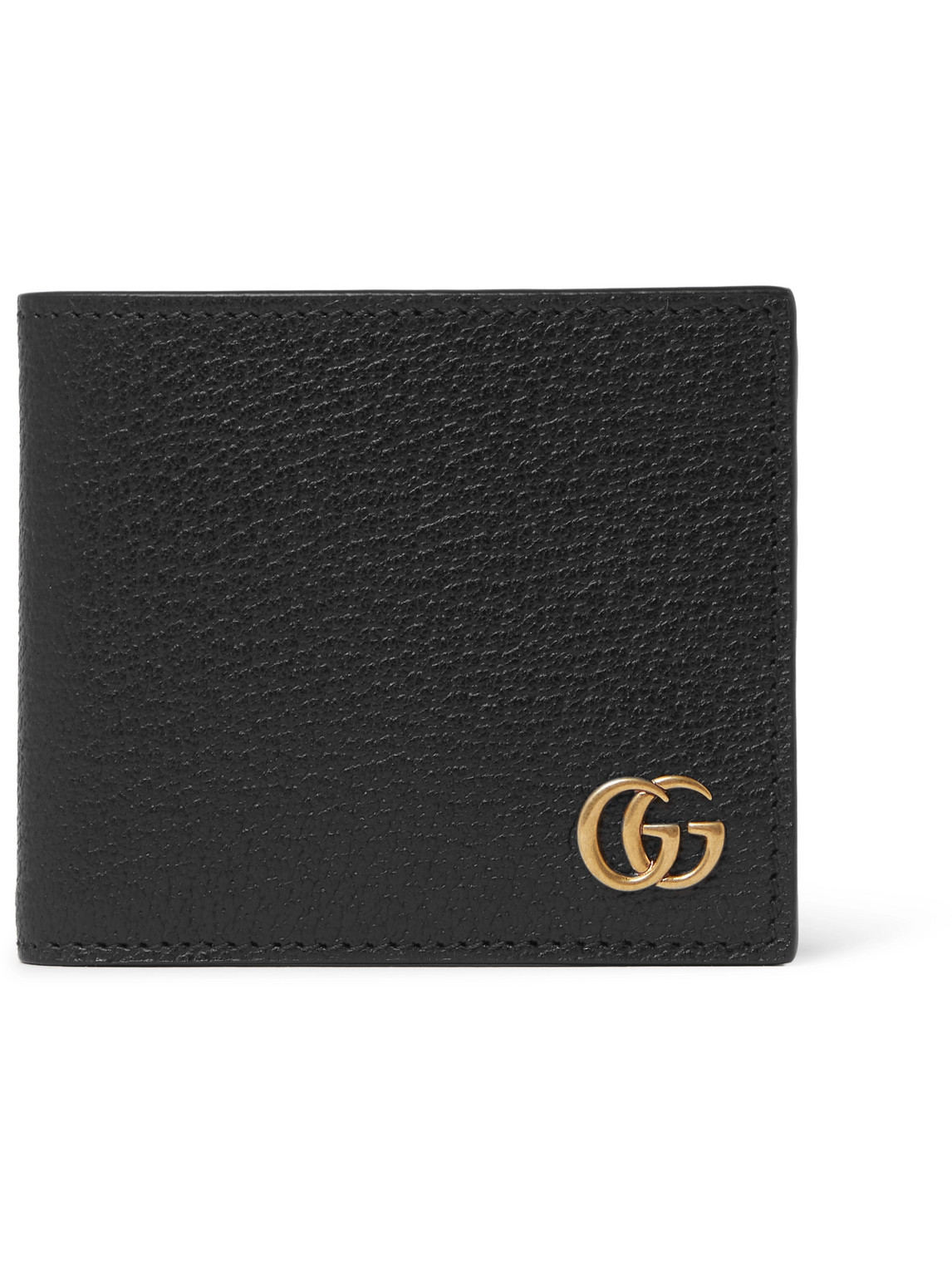 GUCCI GG Marmont Full-Grain Leather Billfold Wallet