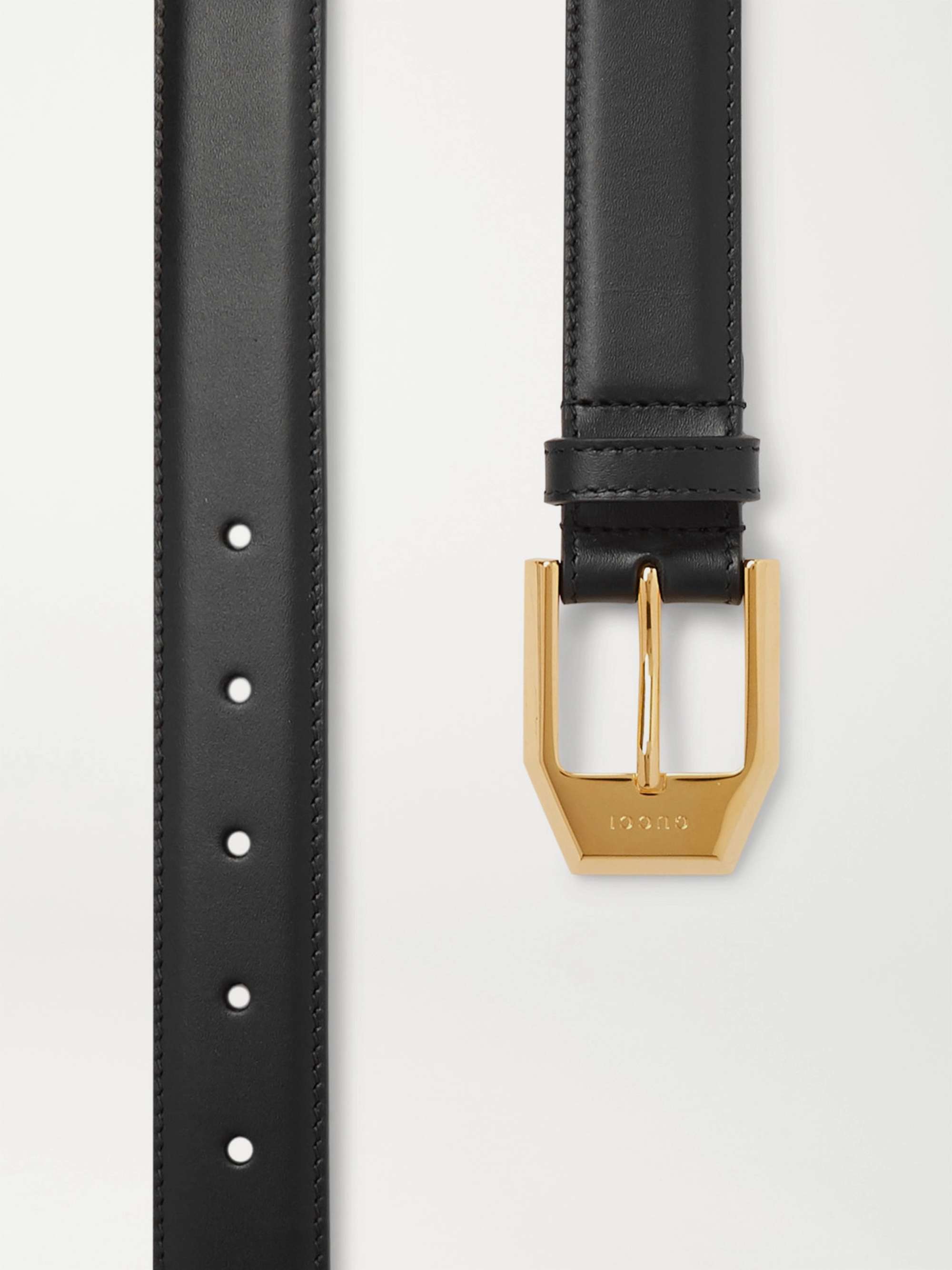 GUCCI 3cm Leather Belt