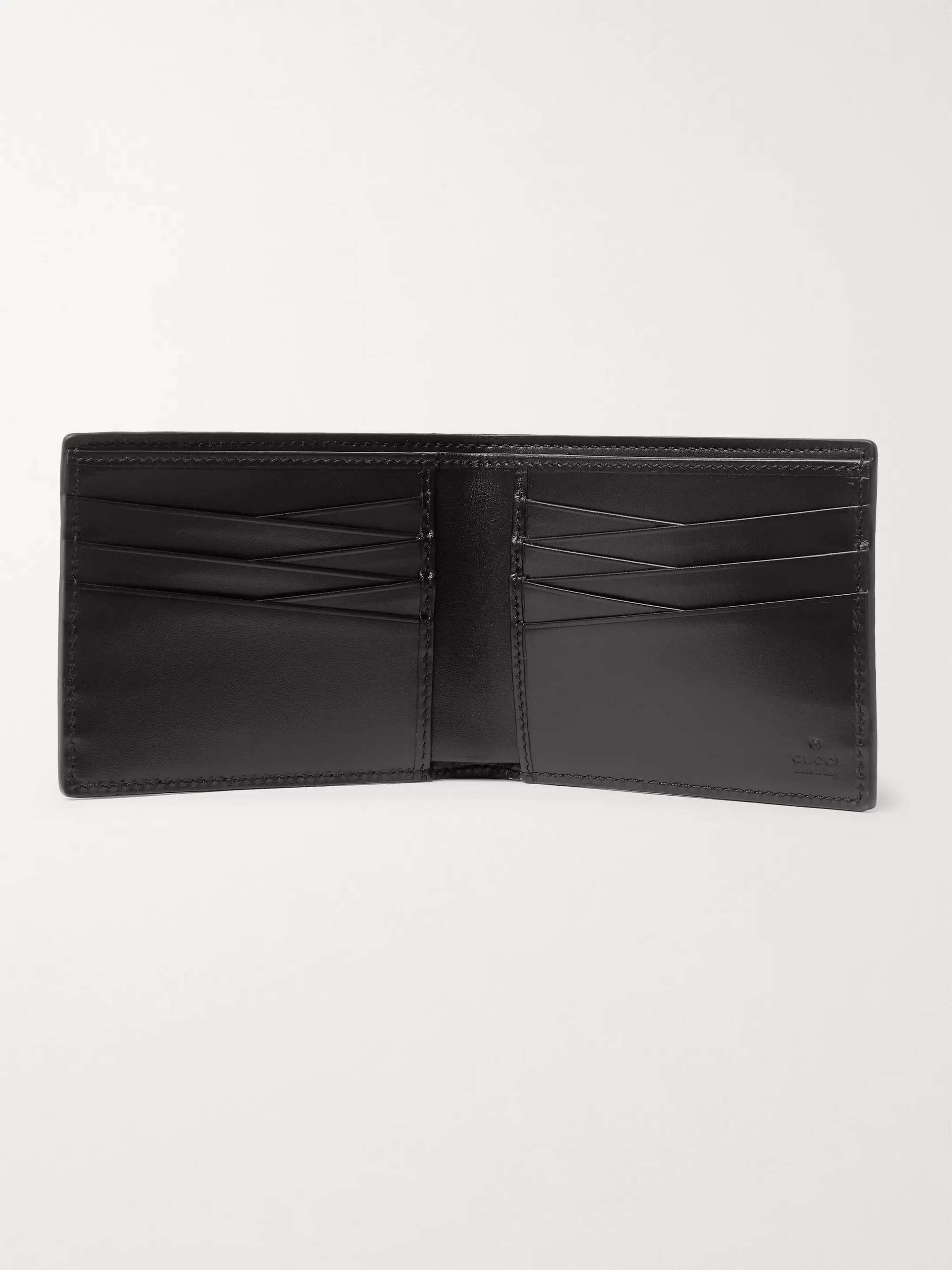 GUCCI GG Tennis Monogrammed-Leather Billfold Wallet