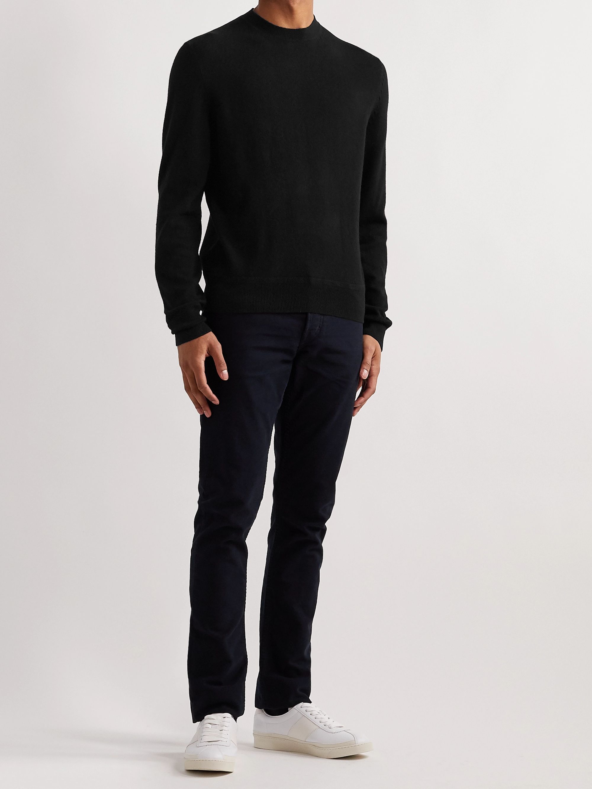 Black Slim-Fit Cashmere Sweater | TOM FORD | MR PORTER