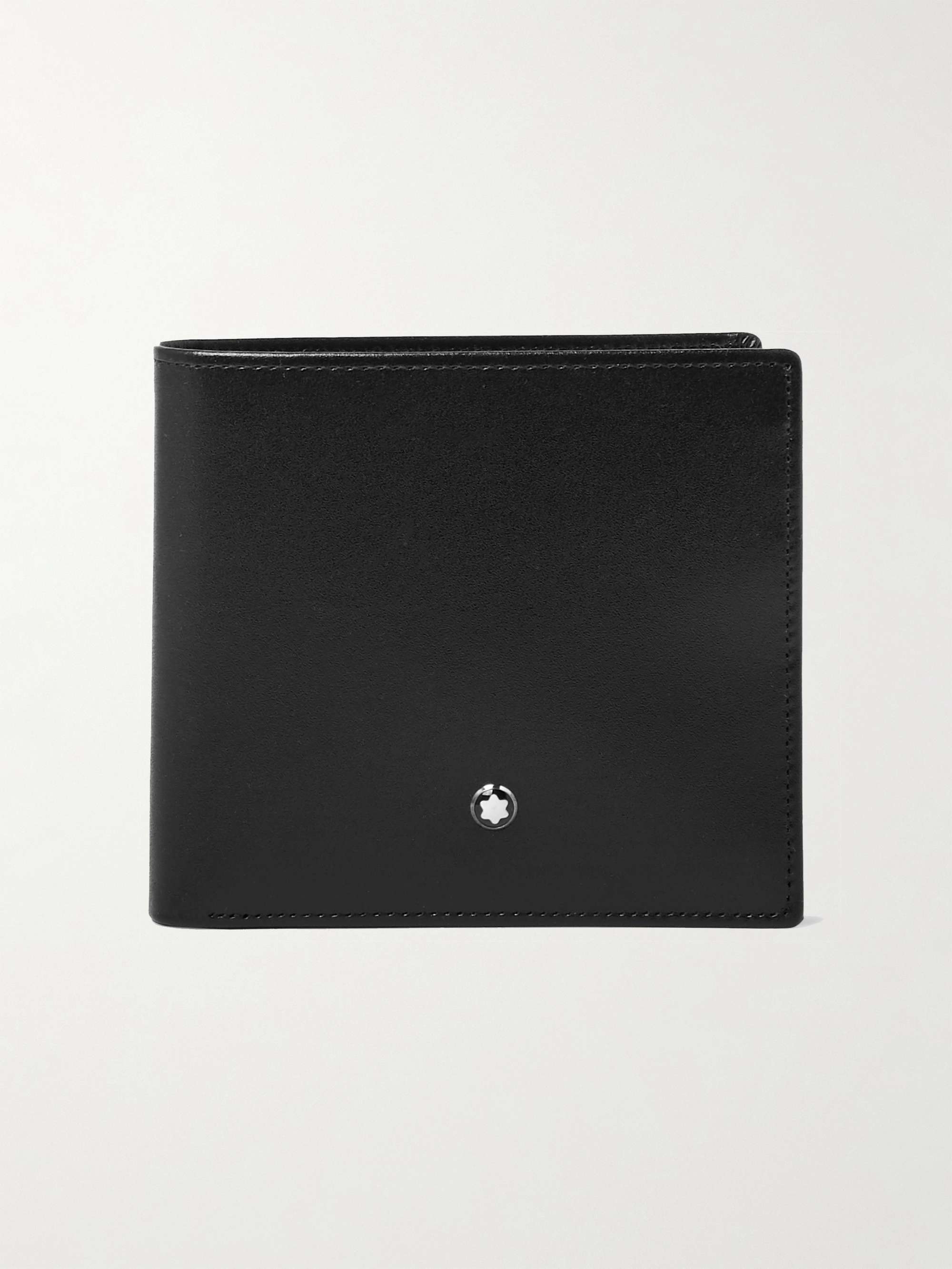 몽블랑 Montblanc Meisterstueck Leather Billfold Wallet,Black