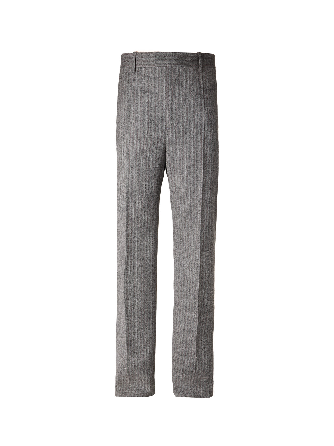 Herringbone Wool-Flannel Suit Trousers