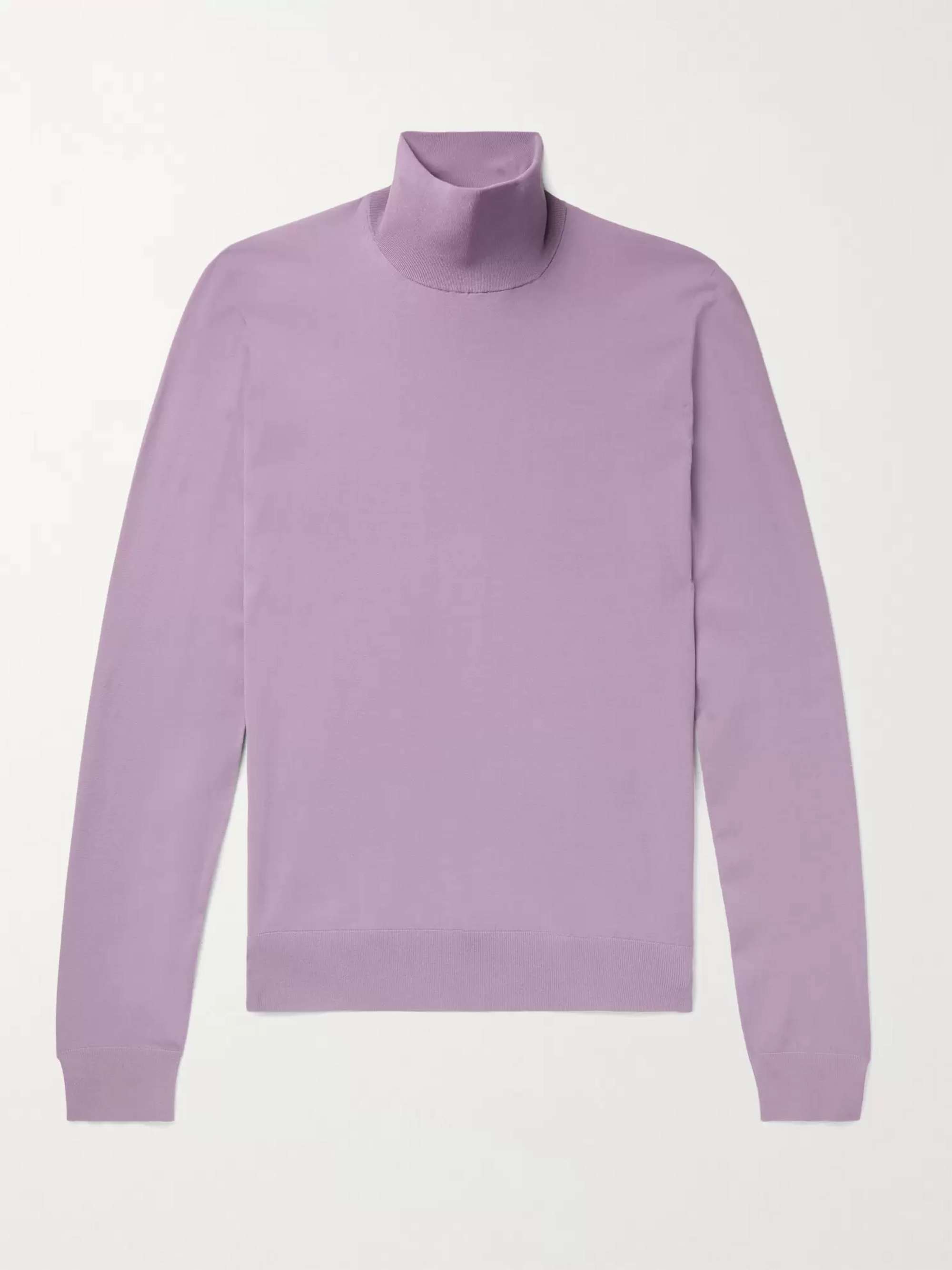 BOTTEGA VENETA Slim-Fit Tech-Jersey Rollneck Sweater