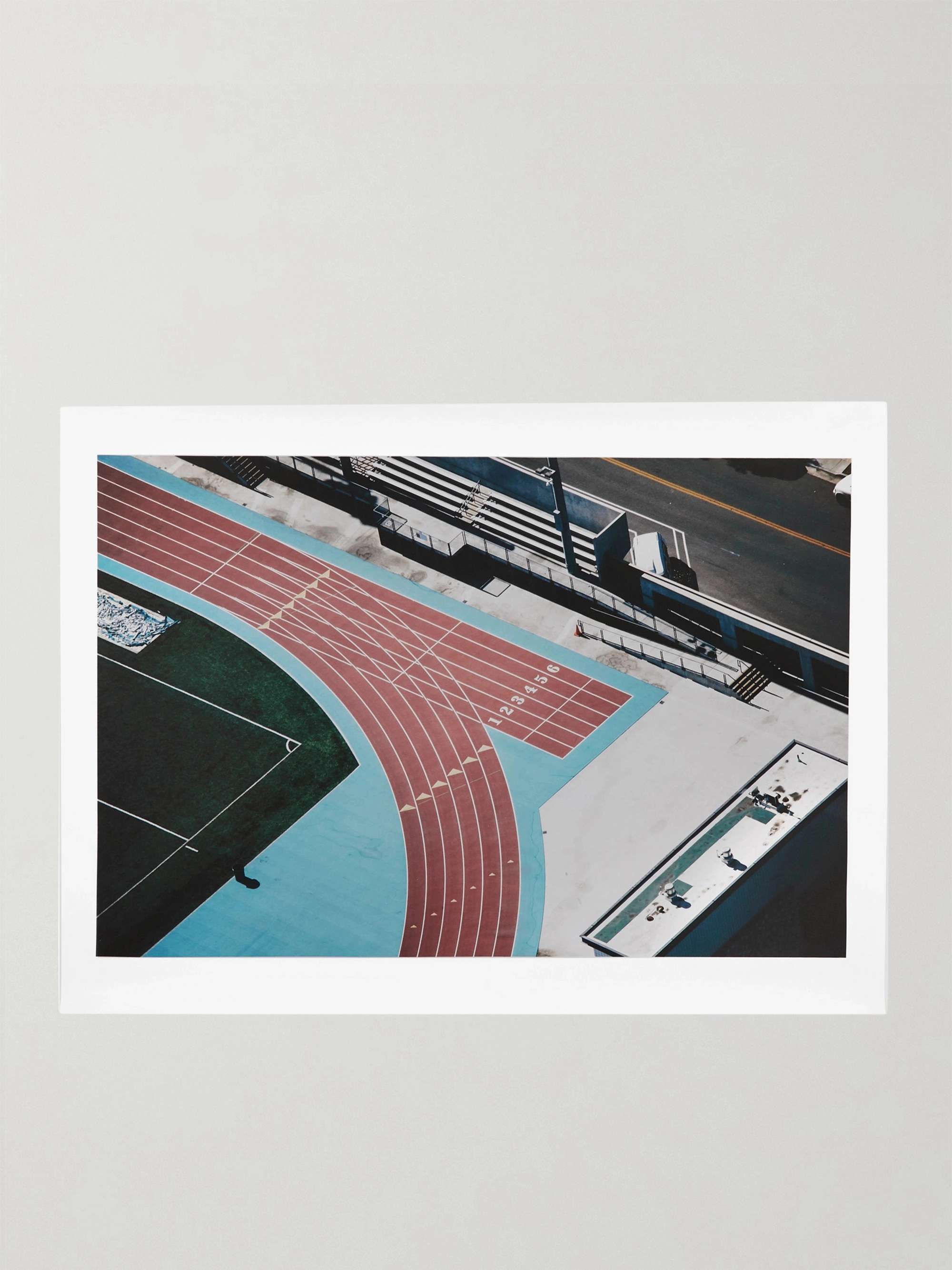 PIECES + Karl Hab Track Print, 18" x 24"