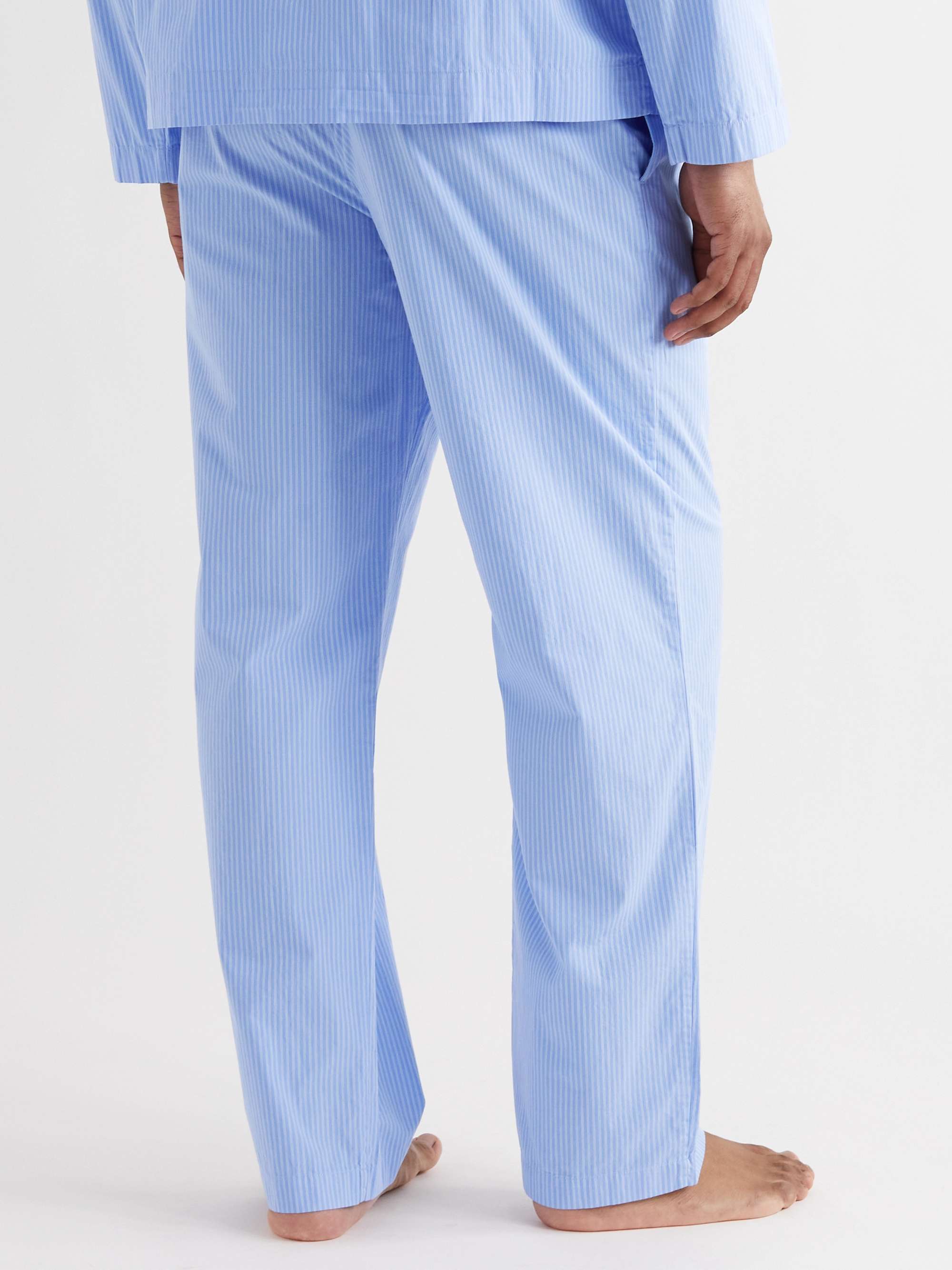 Organic Cotton-Poplin Pyjama Trousers