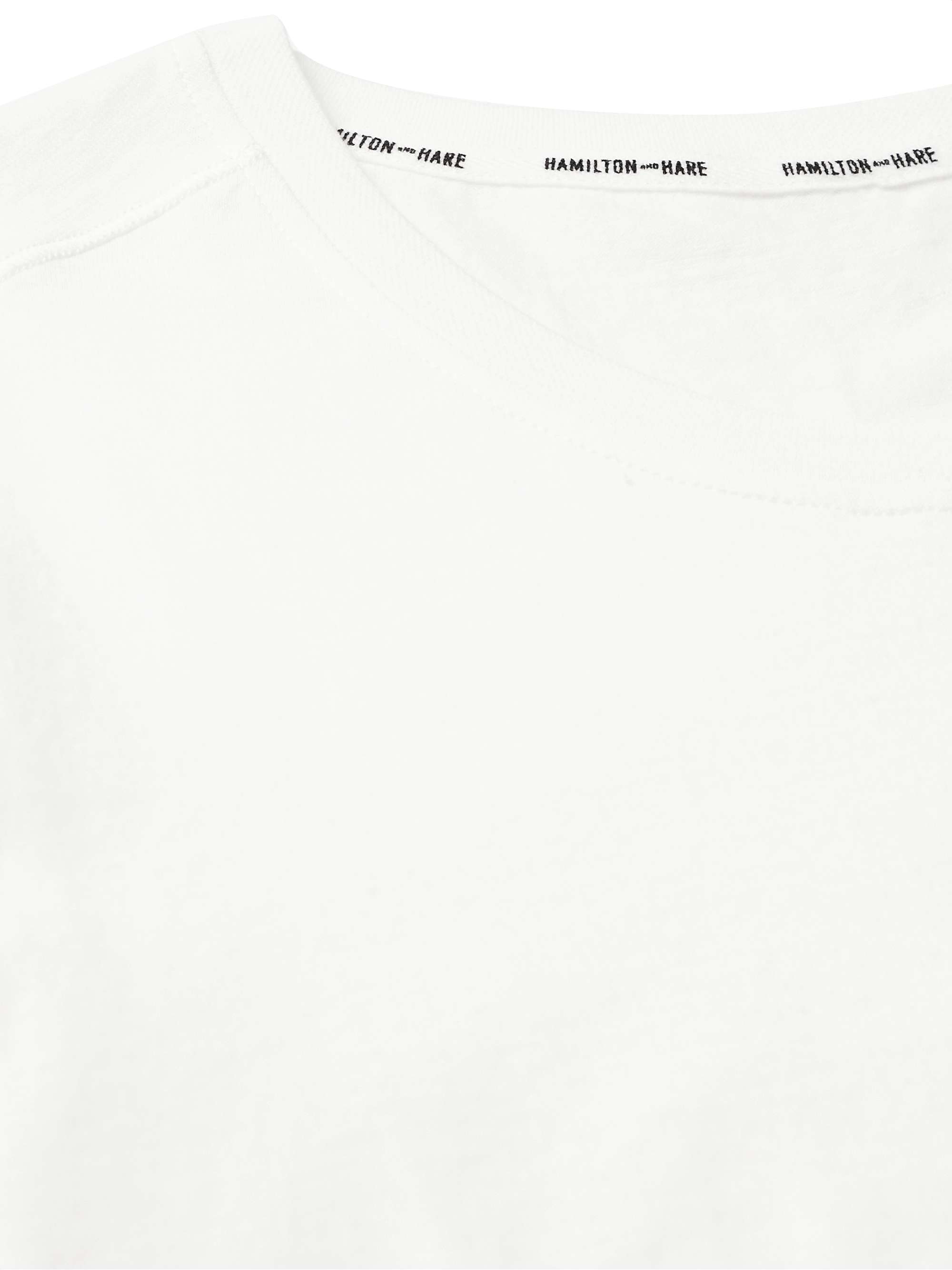 HAMILTON AND HARE Cotton-Jersey T-Shirt