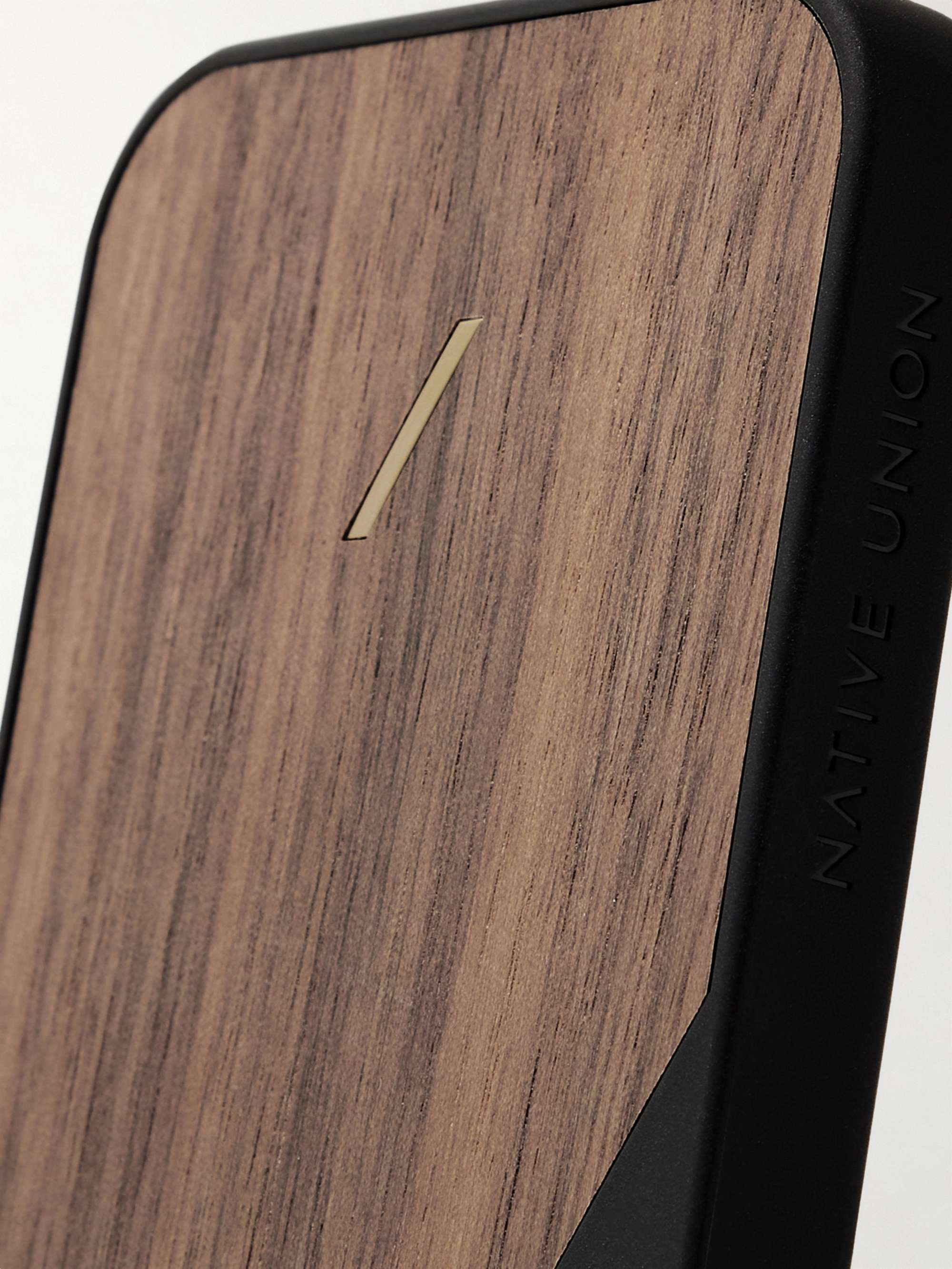 NATIVE UNION Clic Wooden TPU-Trimmed Walnut iPhone 12 Mini Case