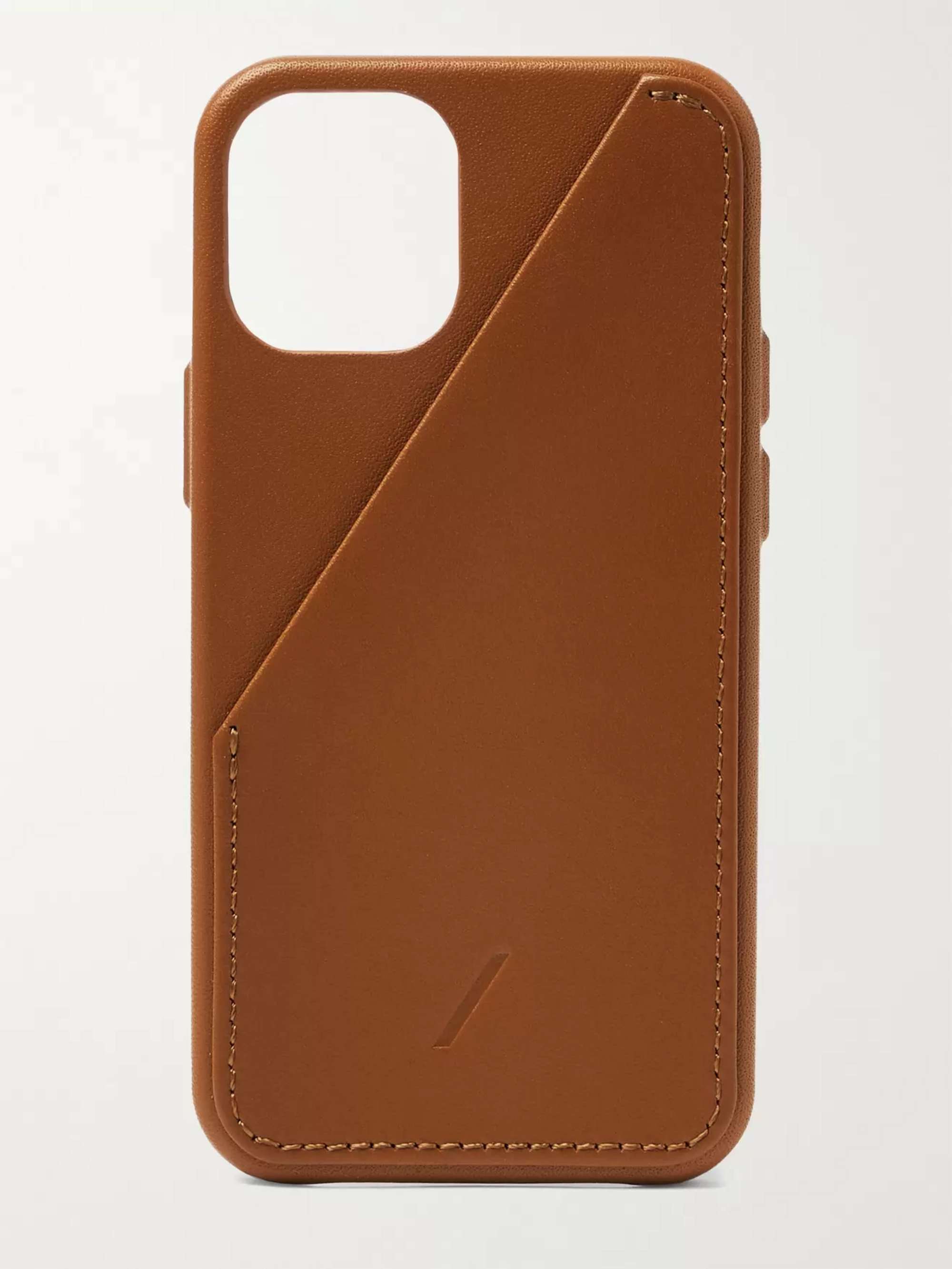 NATIVE UNION Clic Card Leather iPhone 12 Pro Case