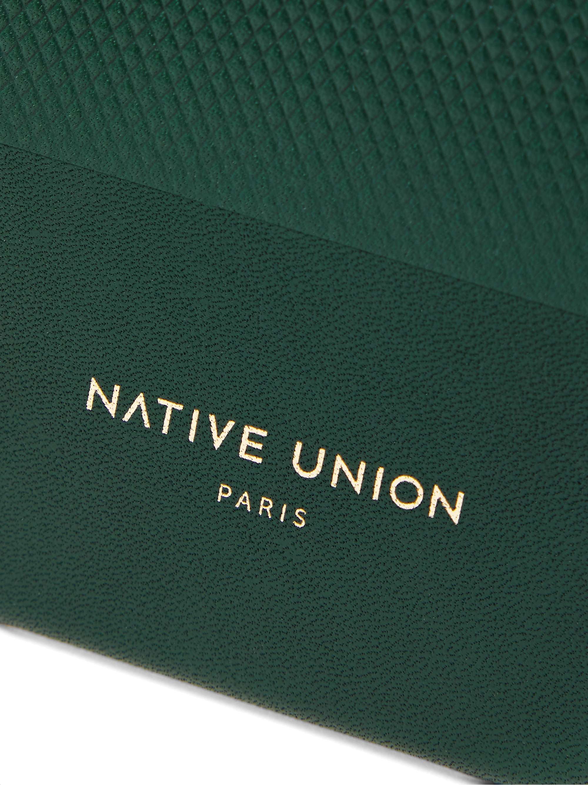 NATIVE UNION Clic Heritage Textured-Leather iPhone 12 Pro Case