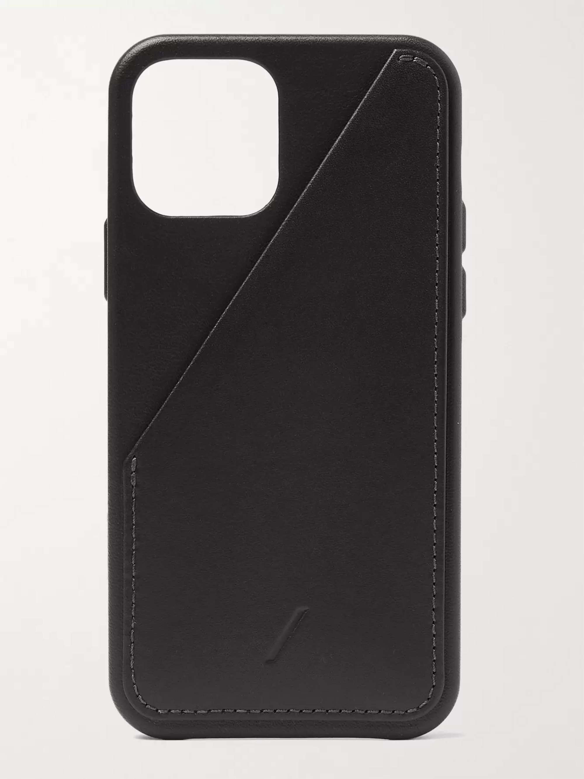 NATIVE UNION Clic Card Leather iPhone 12 Case