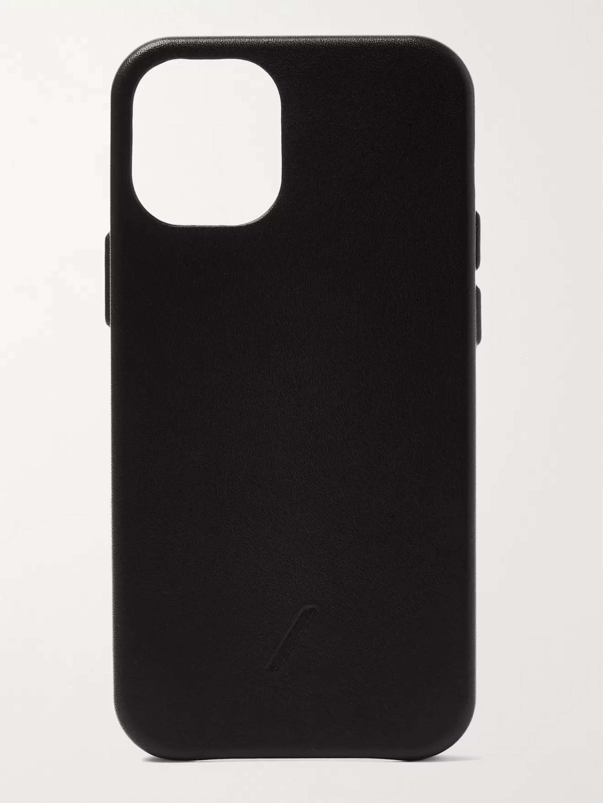NATIVE UNION Clic Classic Leather iPhone 12 Pro Case