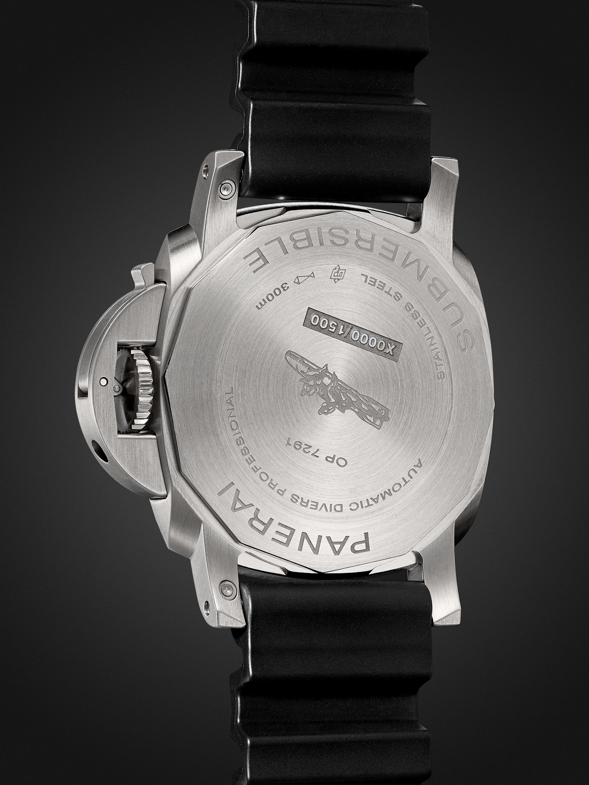 PANERAI Submersible Automatic 42mm Stainless Steel and Rubber Watch, Ref. No. PAM00973