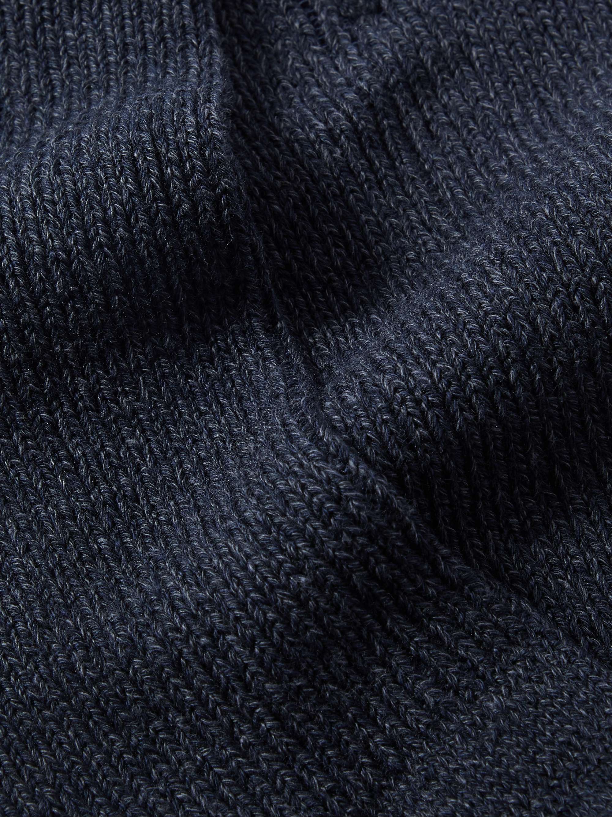 MR P. Colour-Block Stretch-Knit Socks