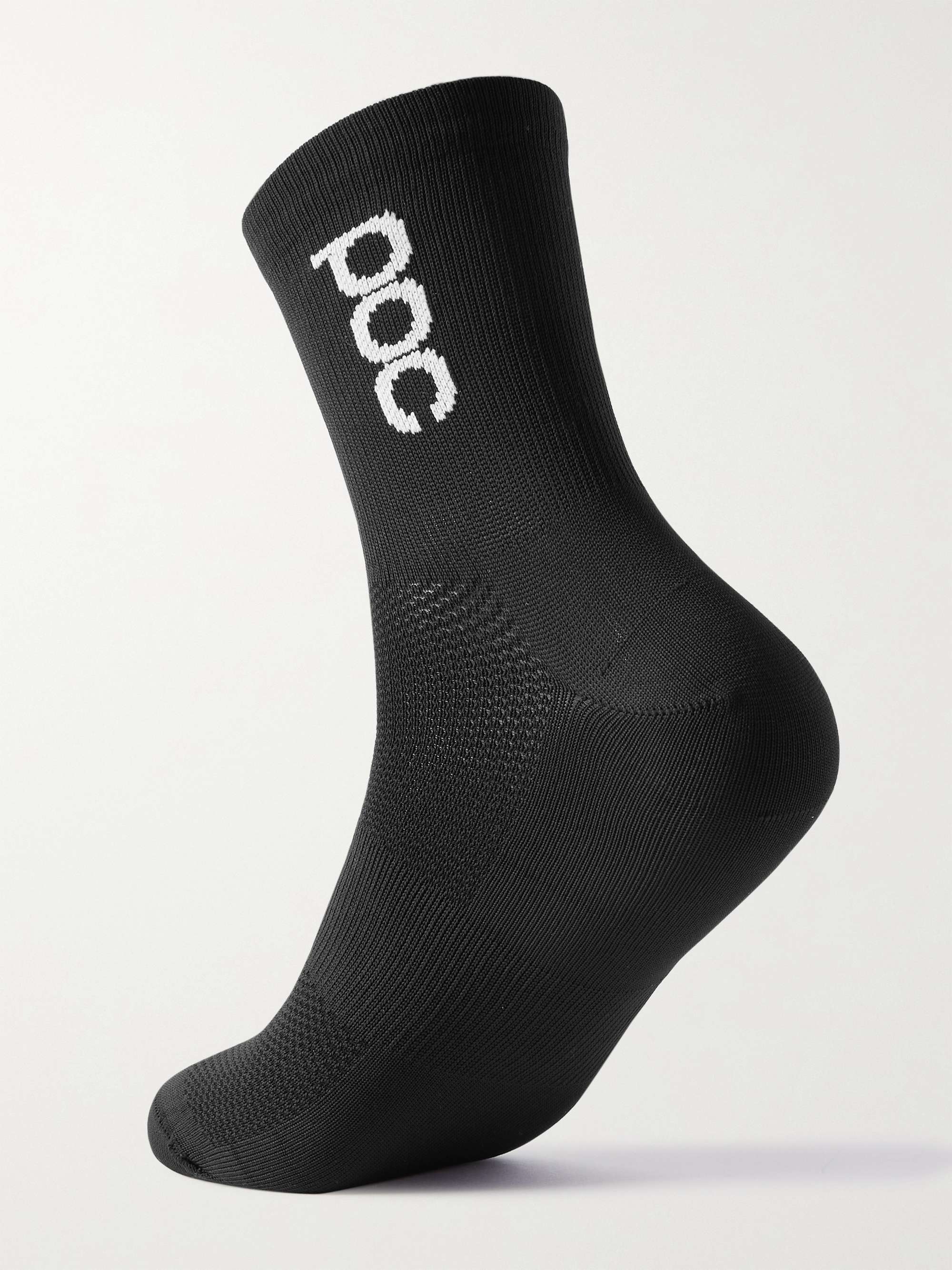 POC Essential Road Logo-Intarsia Cycling Socks
