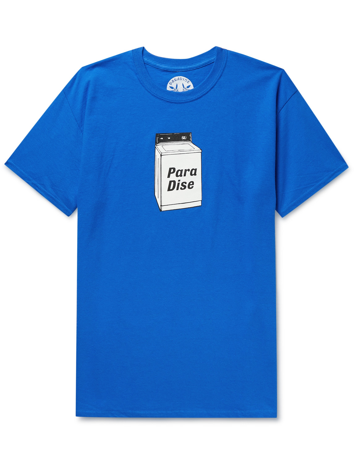 Paradise Printed Cotton-jersey T-shirt In Blue