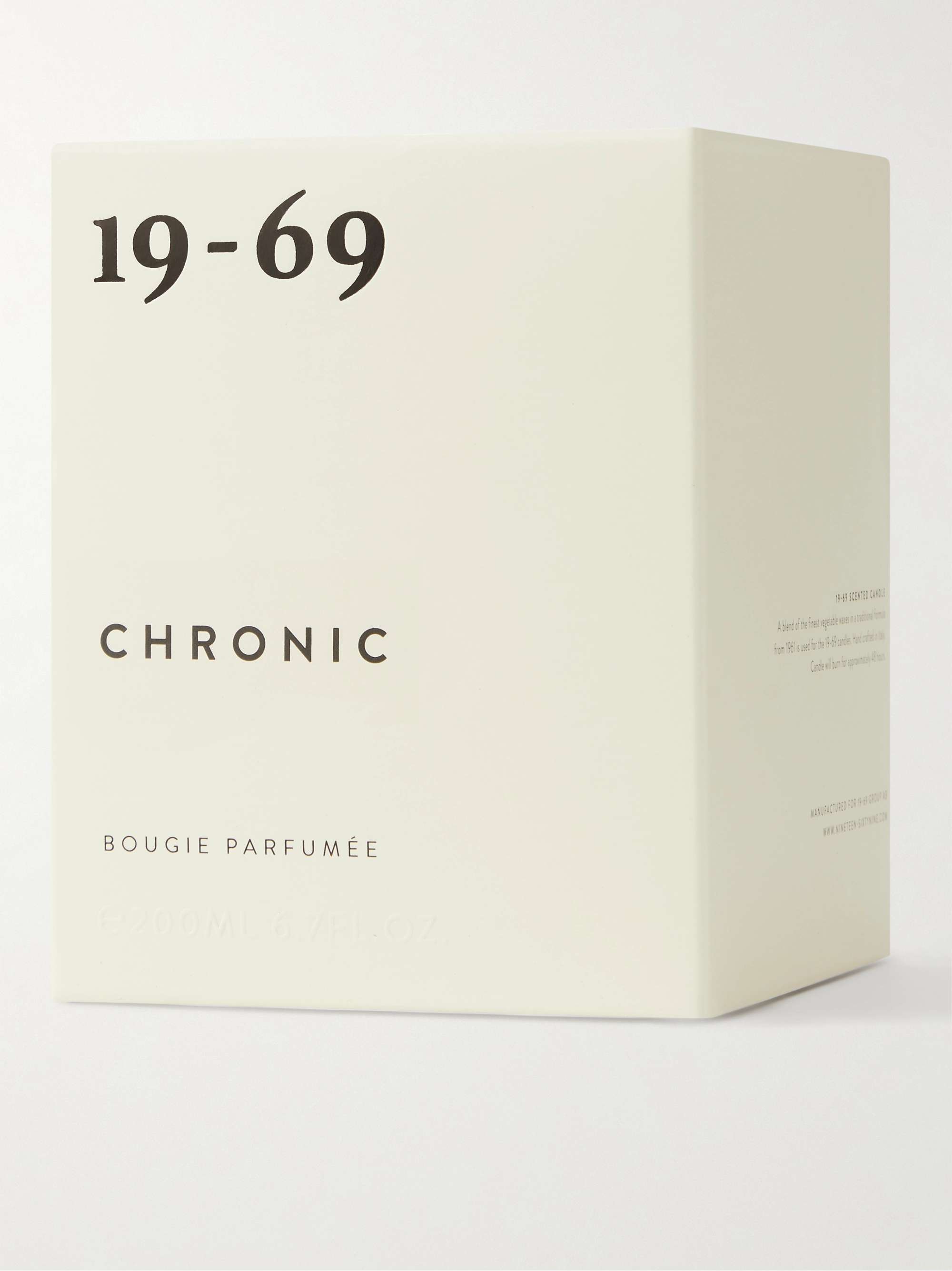 19-69 Chronic Scented Candle, 198g