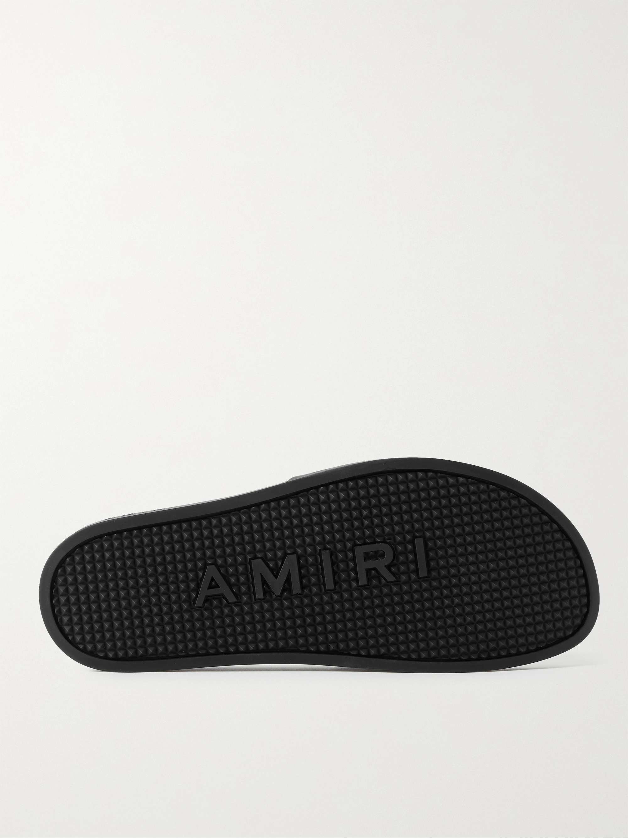 AMIRI Logo-Embossed Rubber Slides