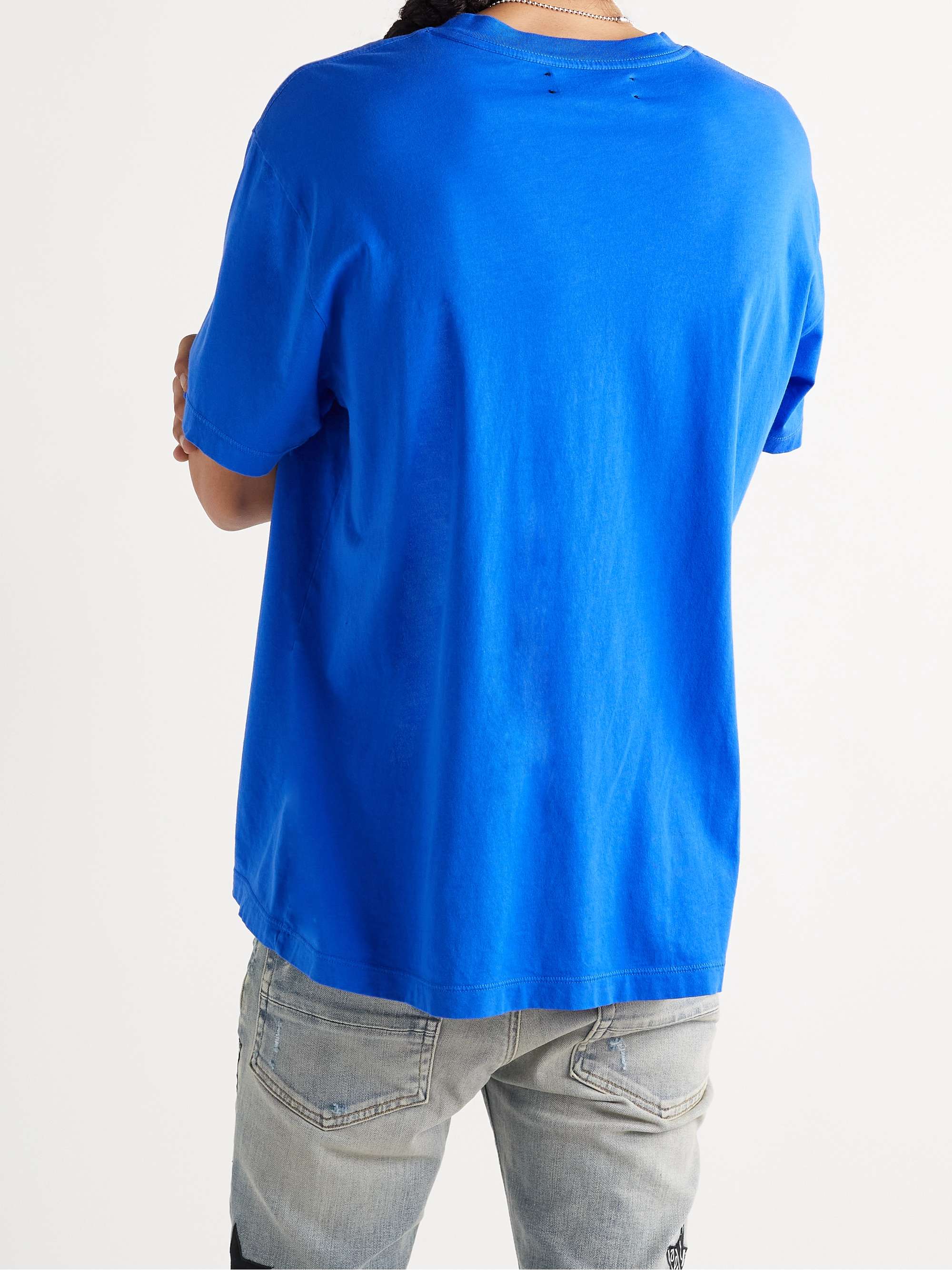 AMIRI Logo-Print Supima Cotton-Jersey T-Shirt