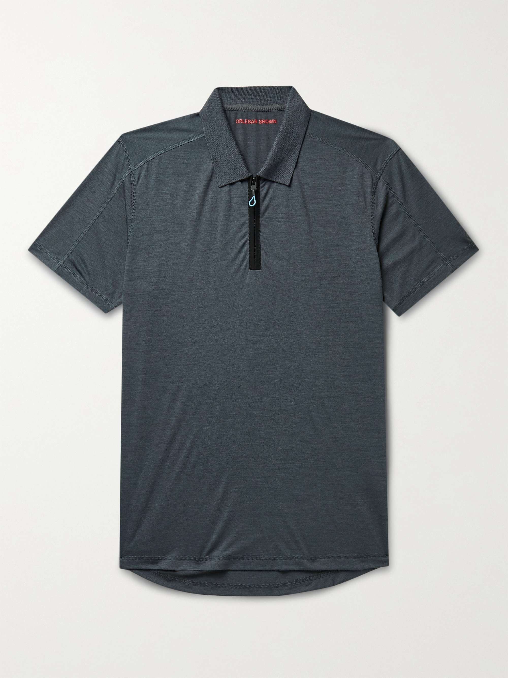 ORLEBAR BROWN Downtown Capsule Jarrett Merino Wool-Blend Jersey Polo Shirt