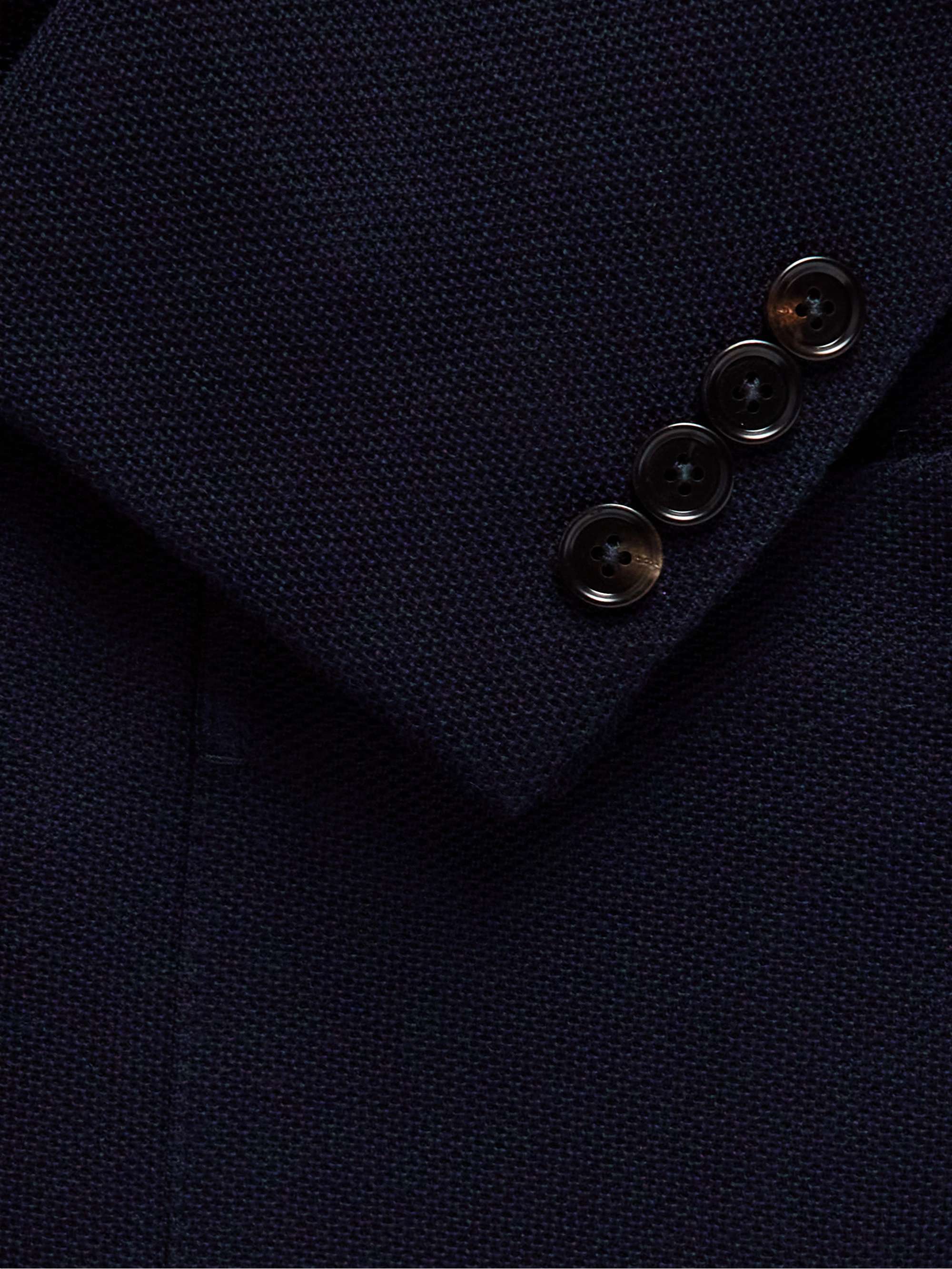 ERMENEGILDO ZEGNA Unstructured Wool and Cotton-Blend Piqué Blazer