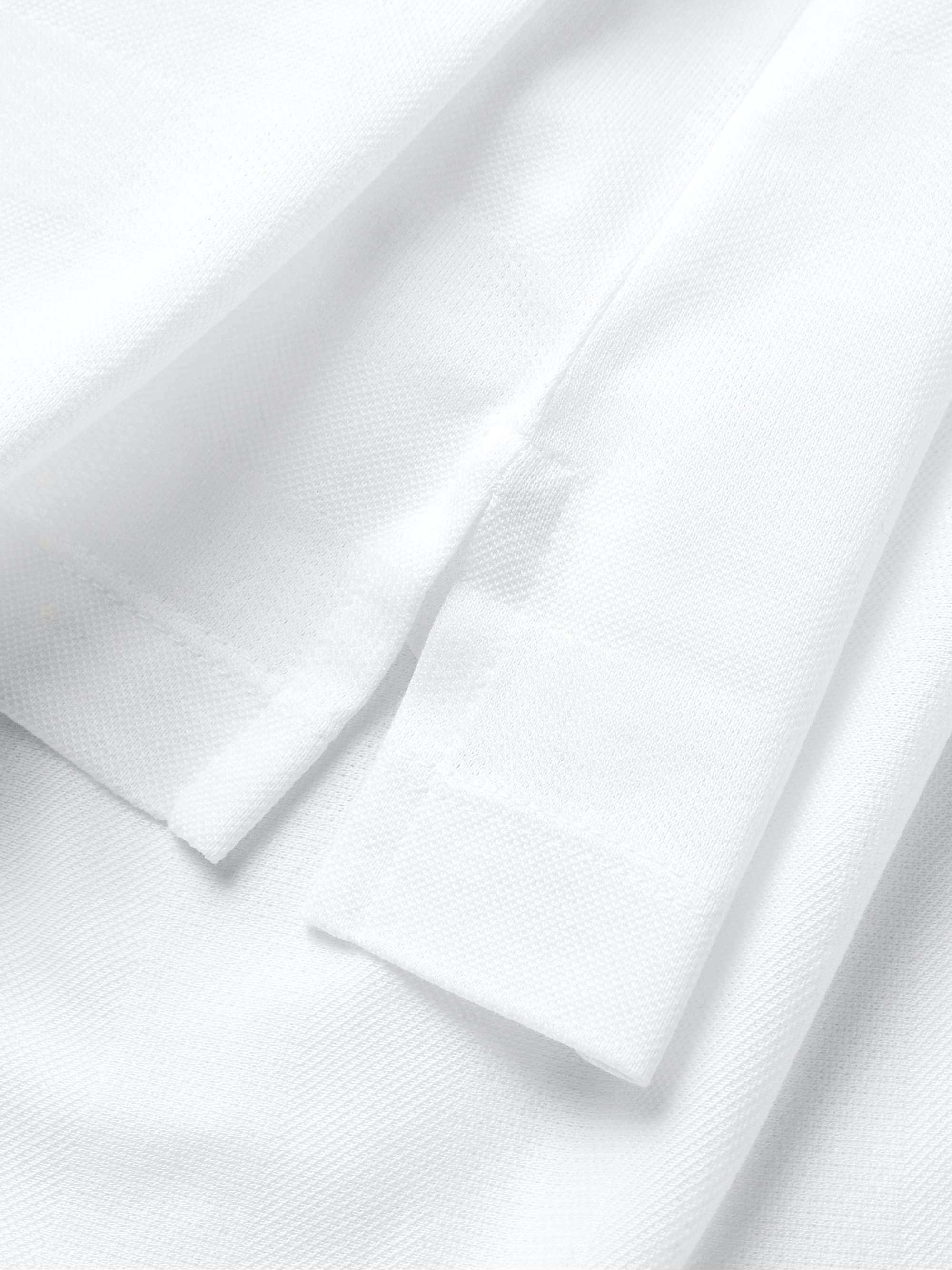 ERMENEGILDO ZEGNA Cotton-Piqué Polo Shirt