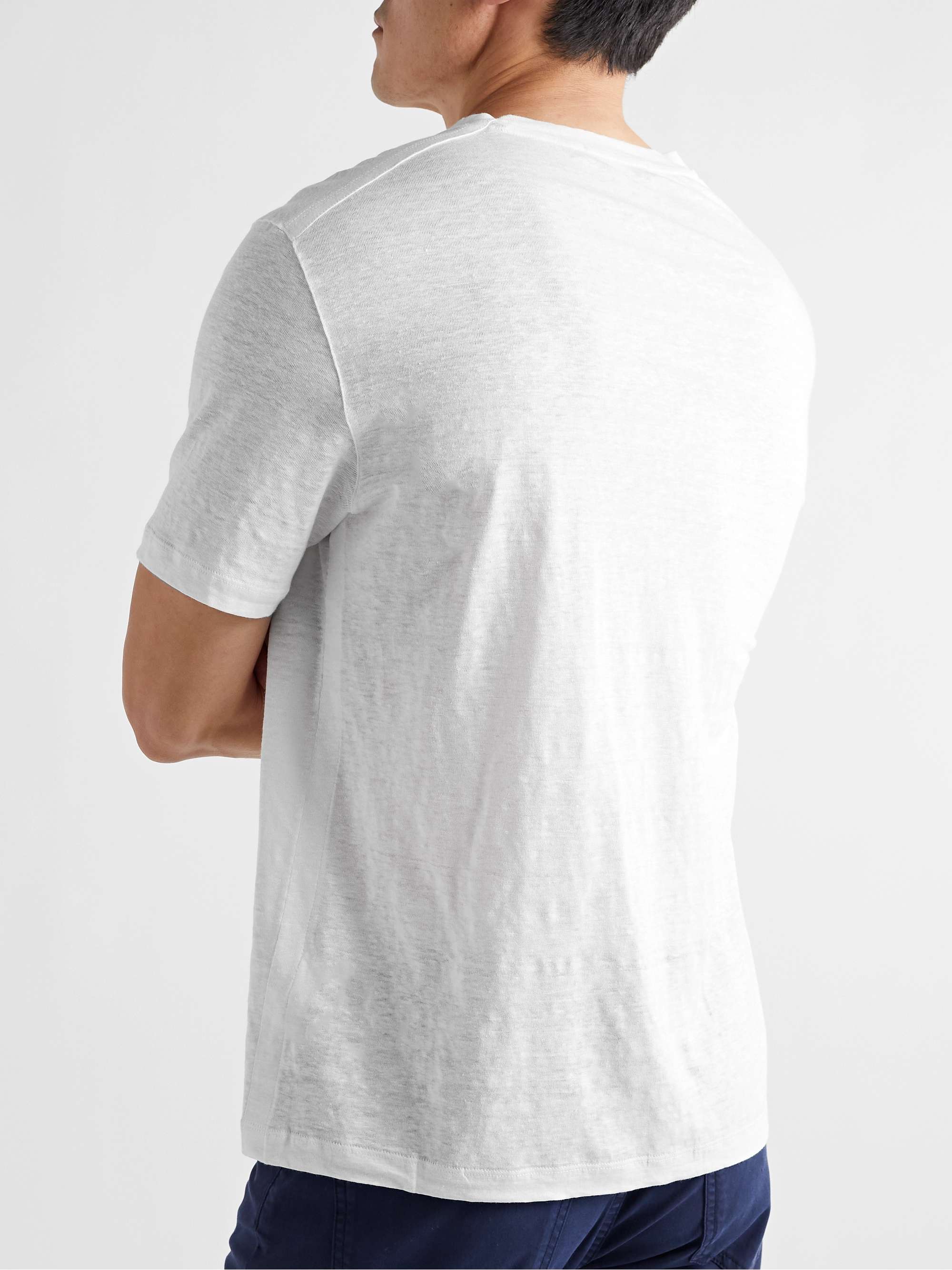 ZEGNA Linen T-Shirt