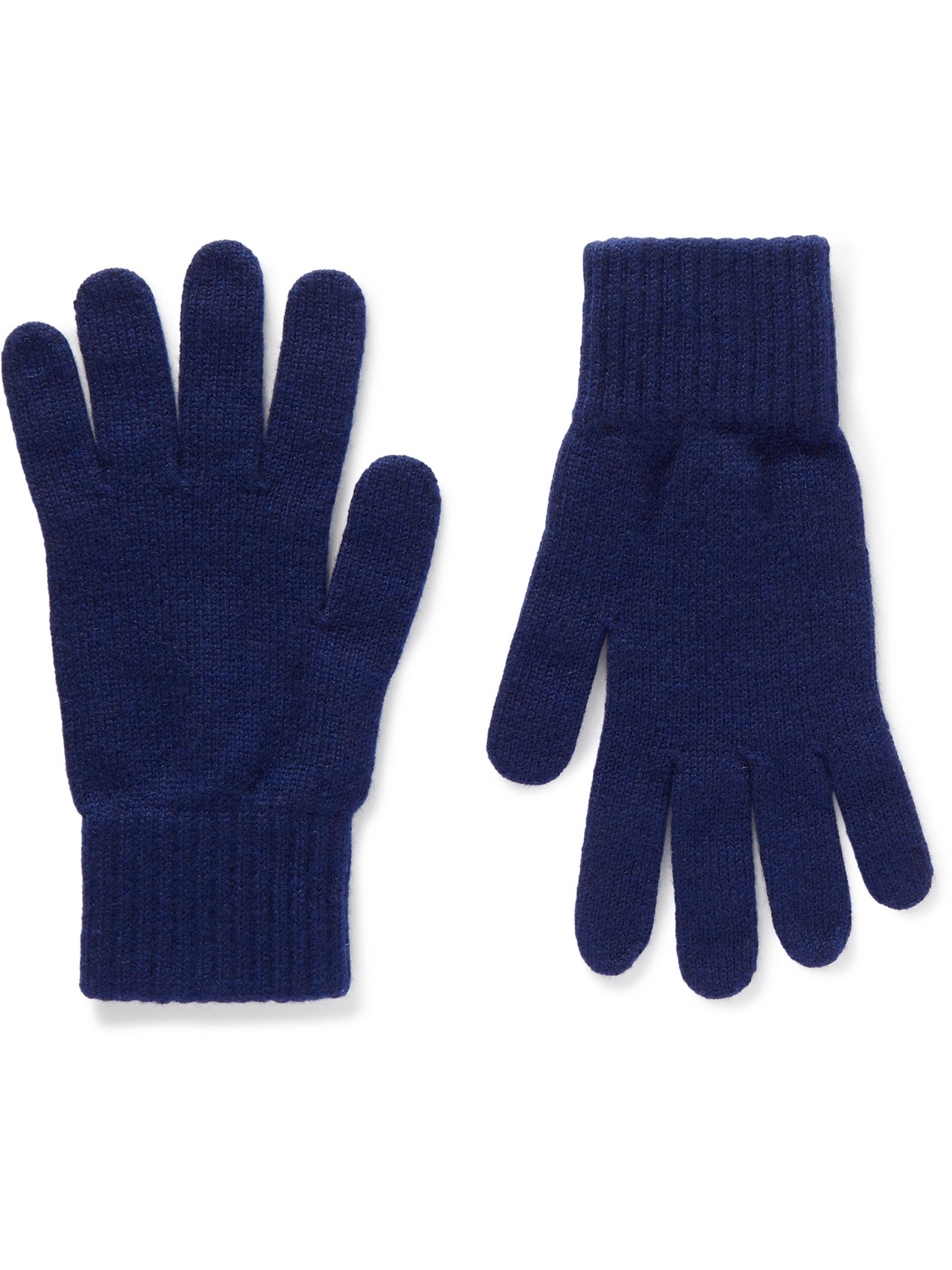william lockie - cashmere gloves - men - blue