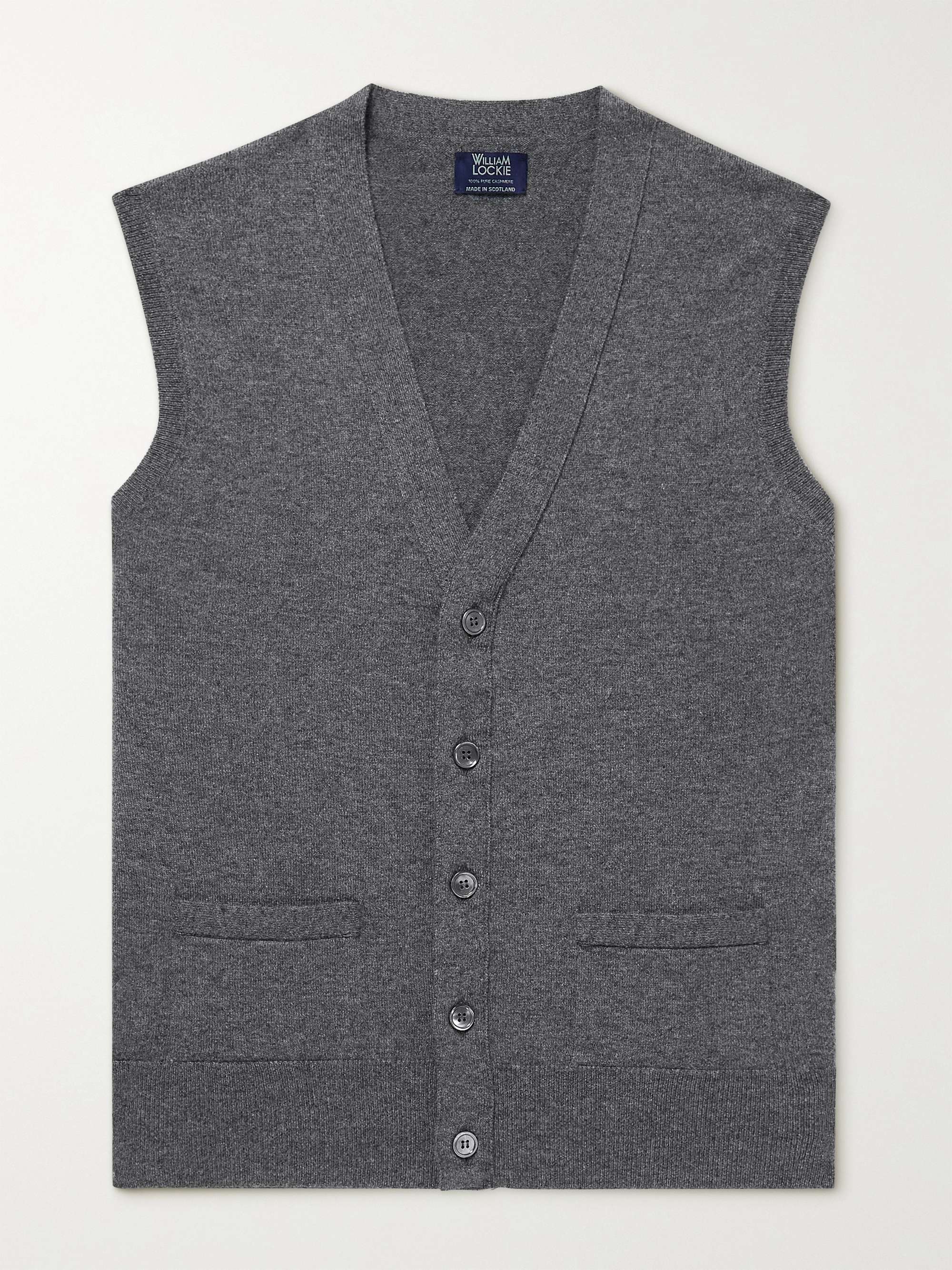 WILLIAM LOCKIE Oxton Cashmere Sweater Vest