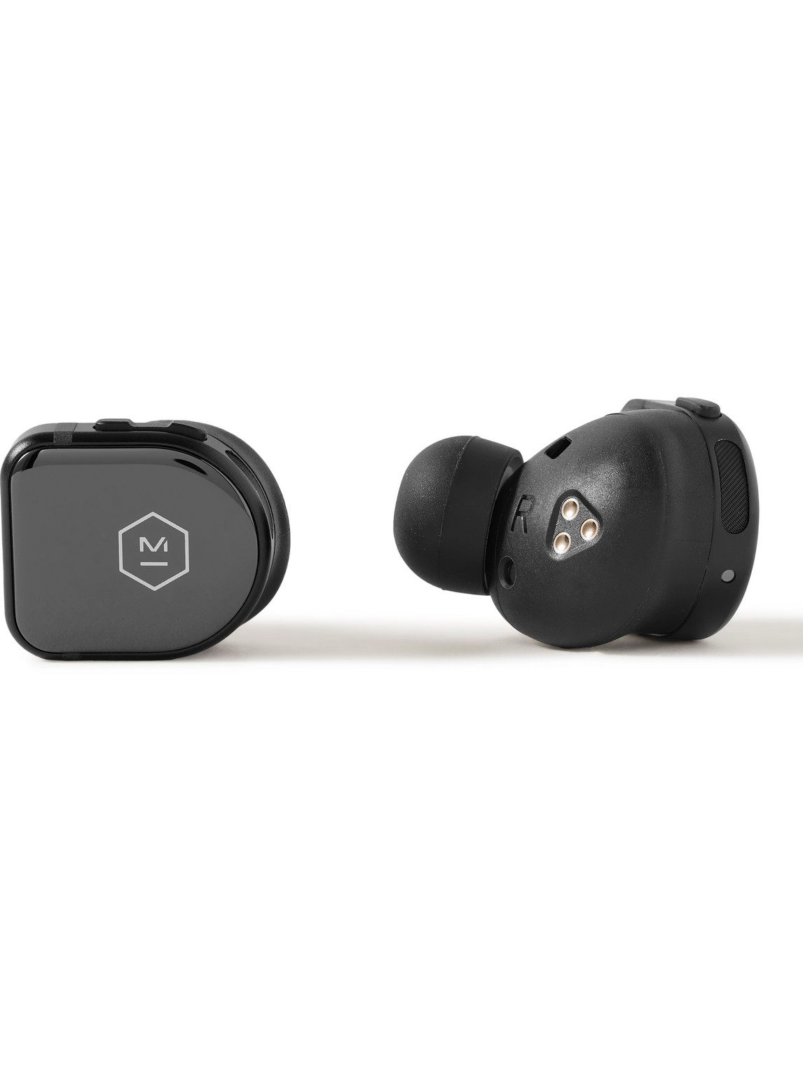 Master & Dynamic Mw08 True Wireless Ceramic In-ear Headphones In Black