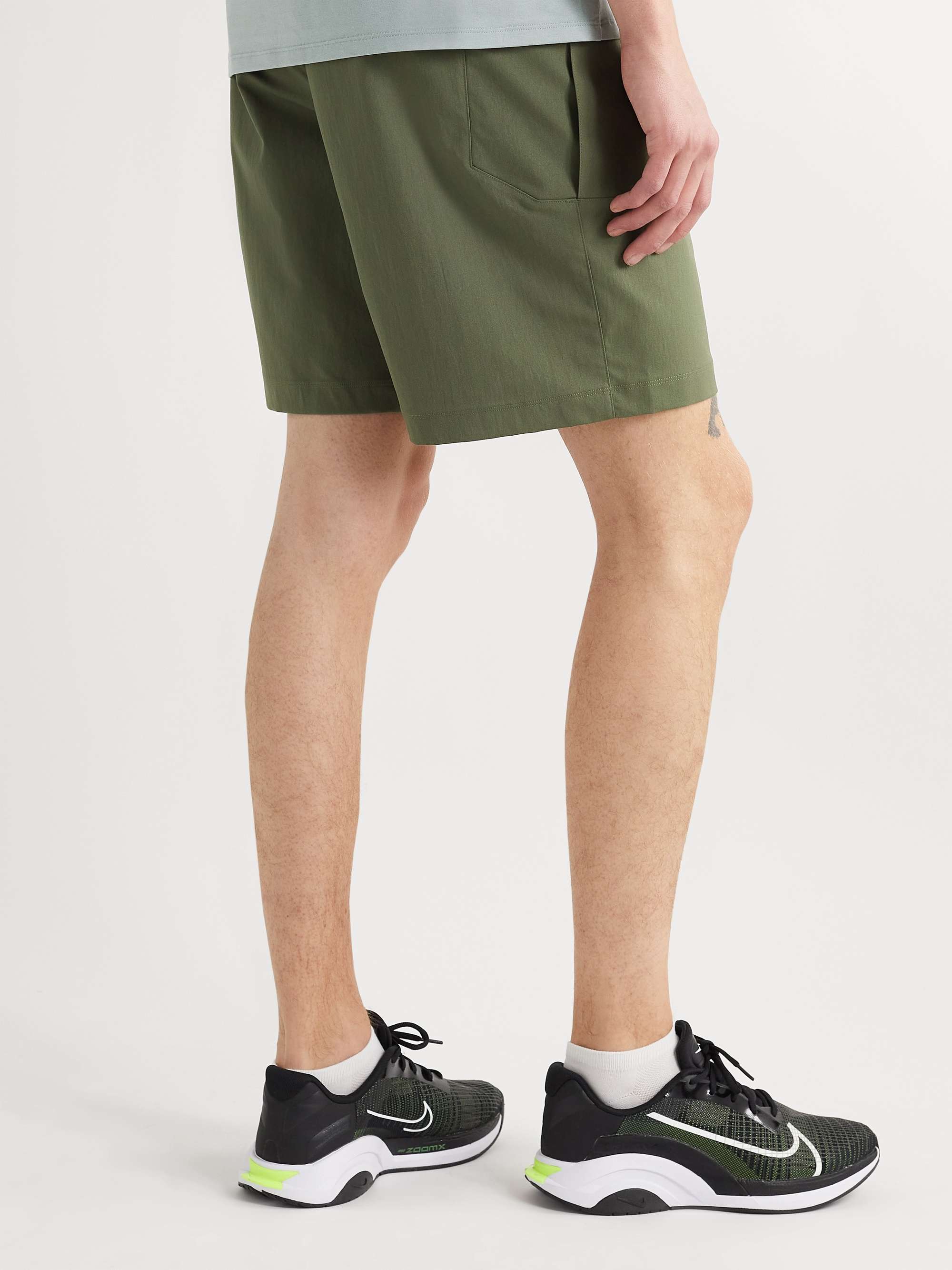 LULULEMON Straight-Leg Stretch-Twill Cargo Shorts
