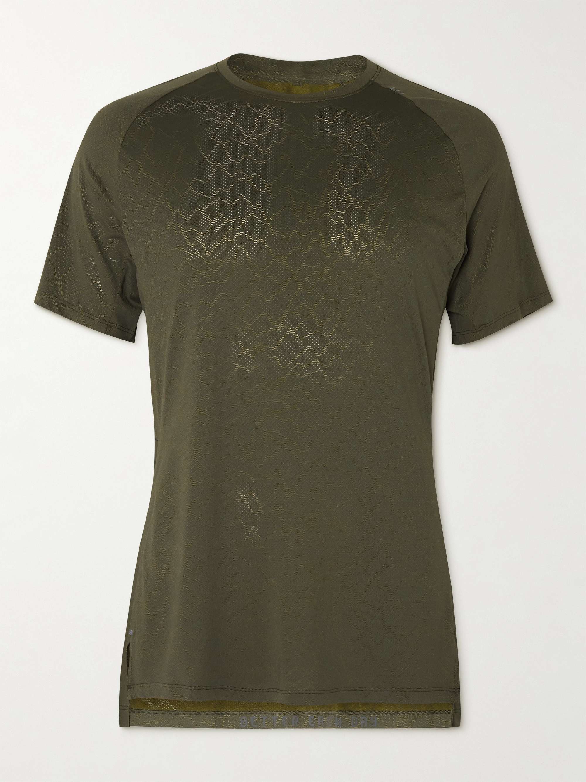 LULULEMON LTT Pinnacle Recycled Jacquard-Mesh T-Shirt