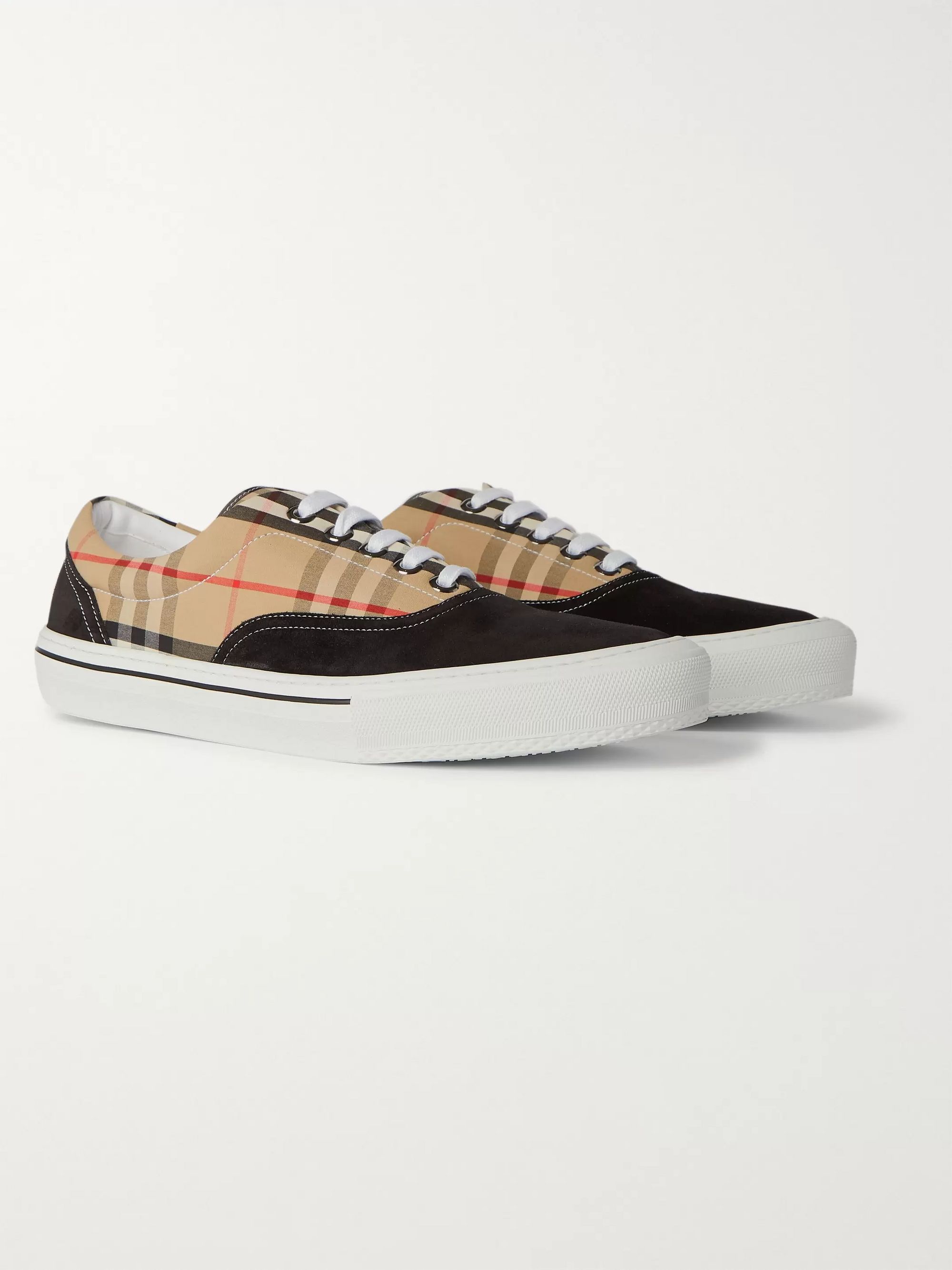 burberry cotton sneakers