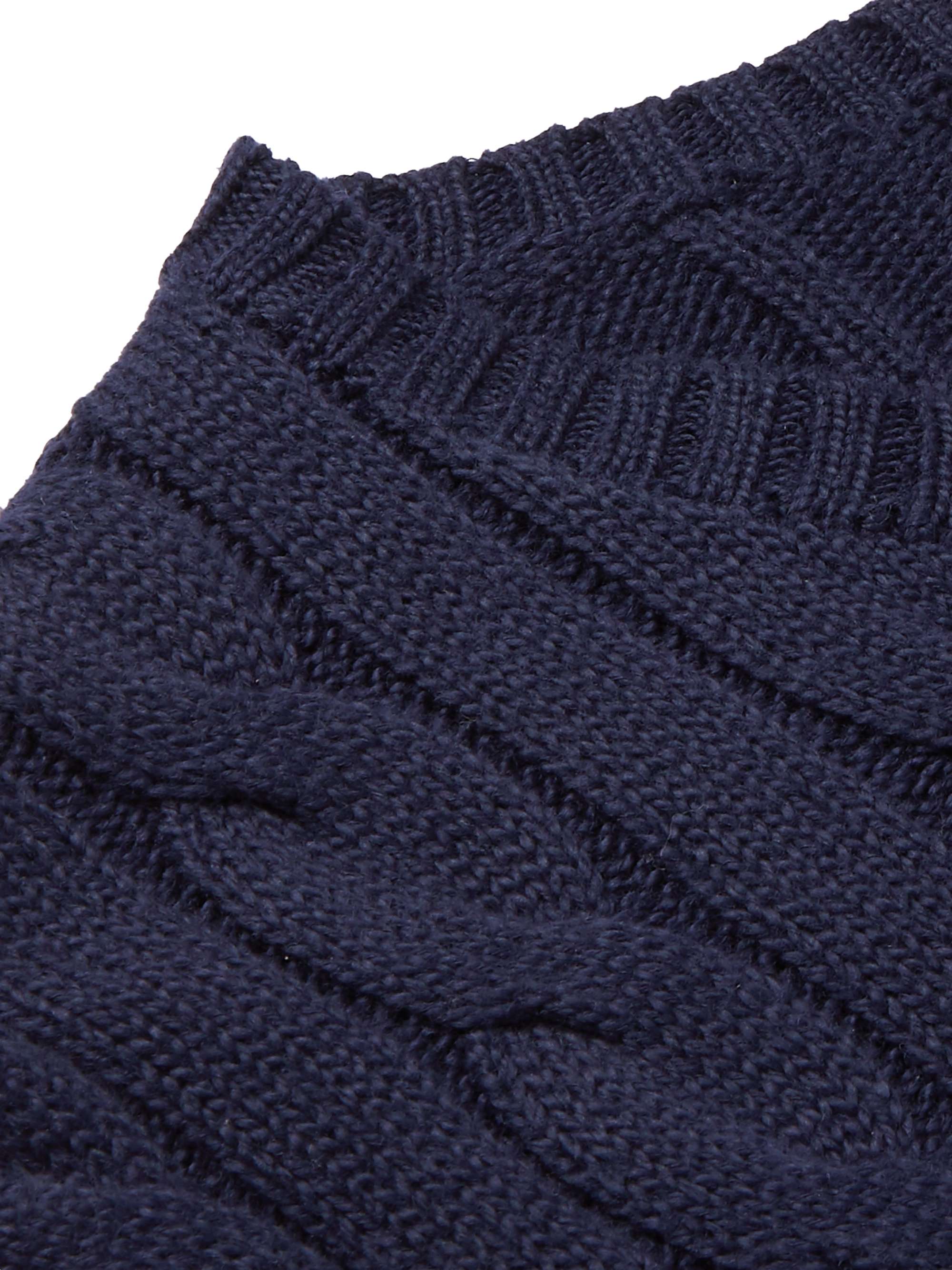 POLO RALPH LAUREN Cable-Knit Cotton Sweater