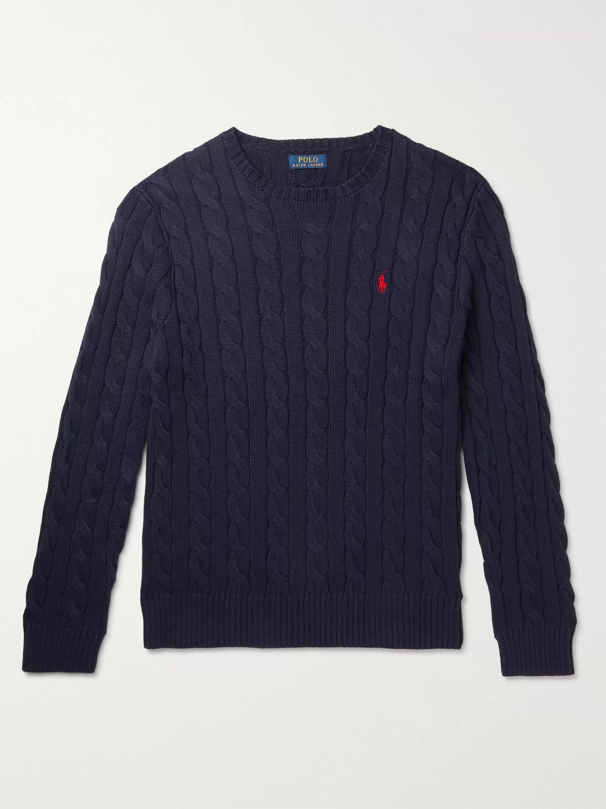 polo knit sweater