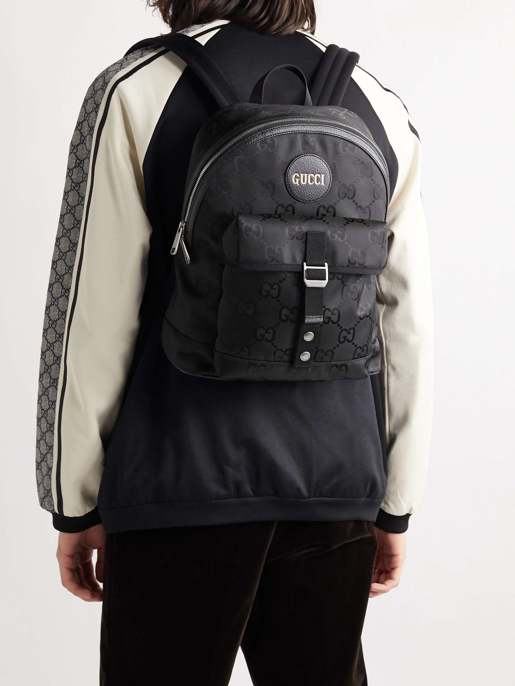 魅了 Off 【GUCCI】 The 新品 Backpack Grid - リュック/バックパック 