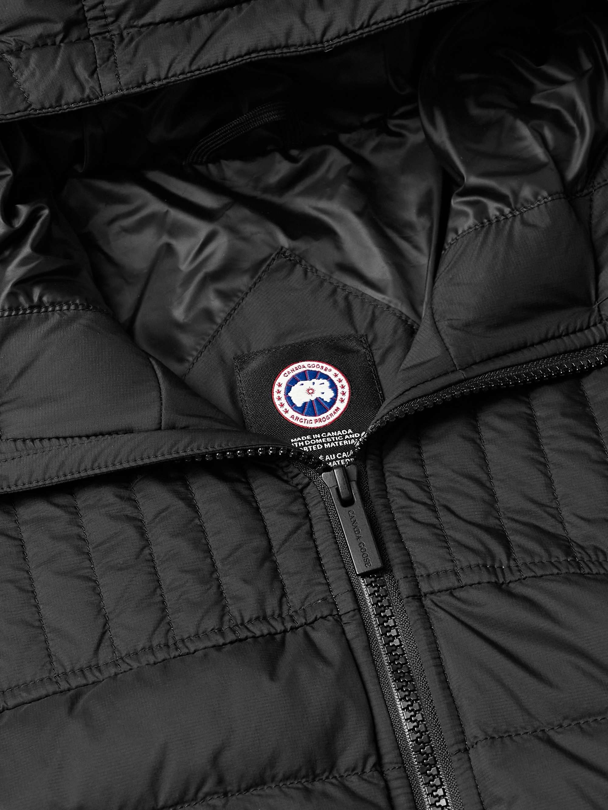 CANADA GOOSE Cabri Slim-Fit Packable Quilted Nylon-Ripstop Hooded Down Jacket