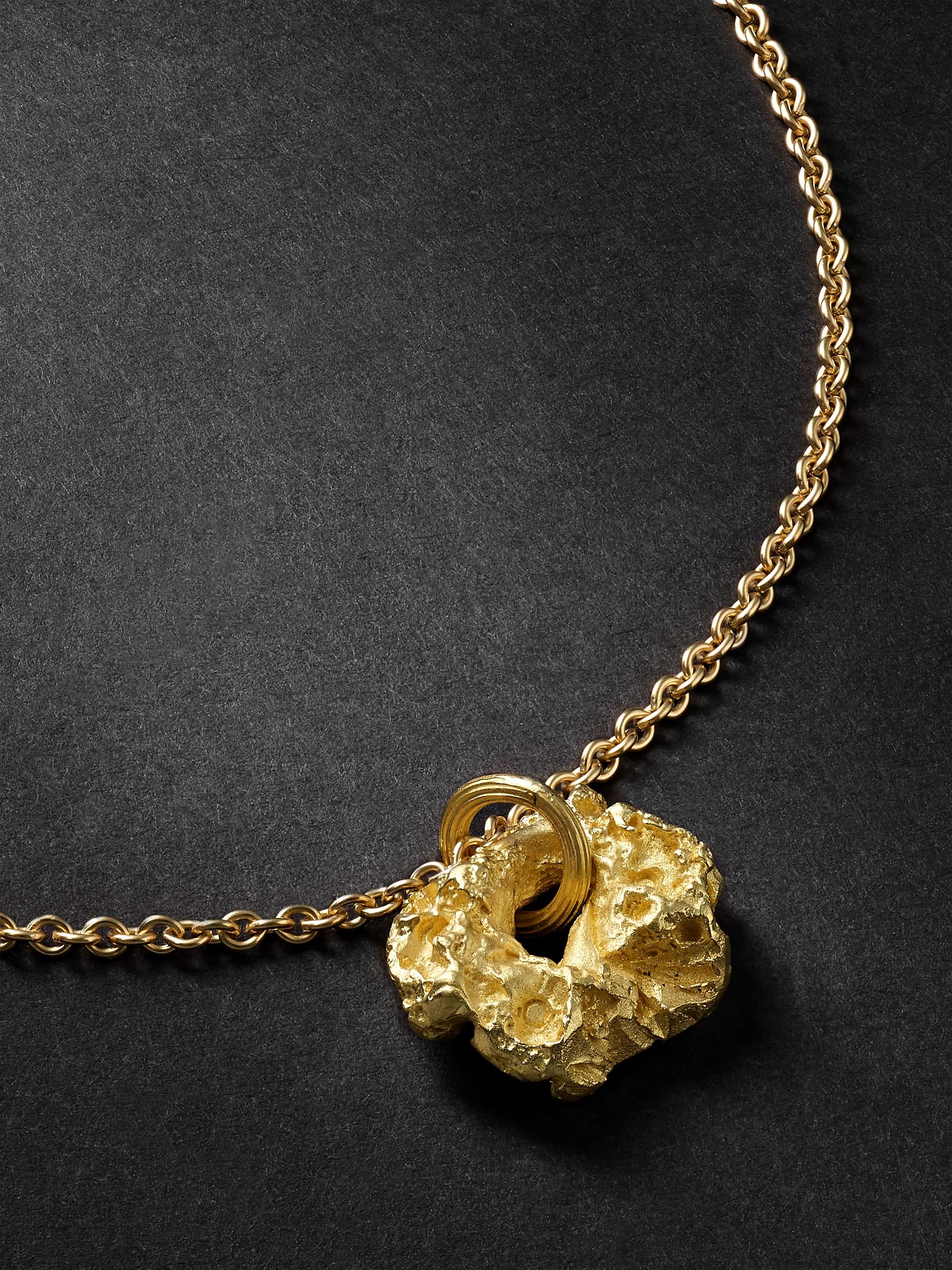 ELHANATI Rock Gold Necklace