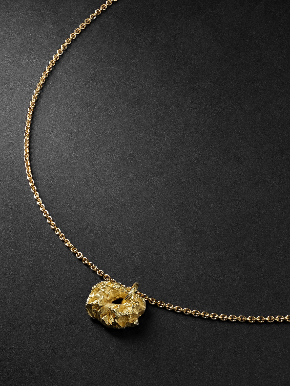 Elhanati Rock Gold Necklace