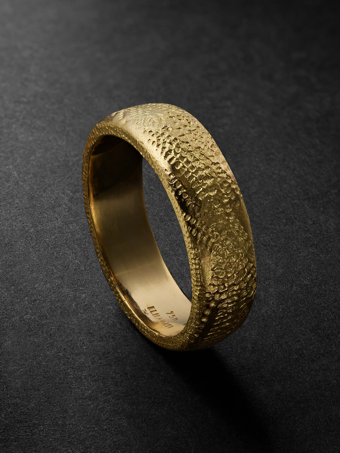 Elhanati Mezuzah Gold Ring