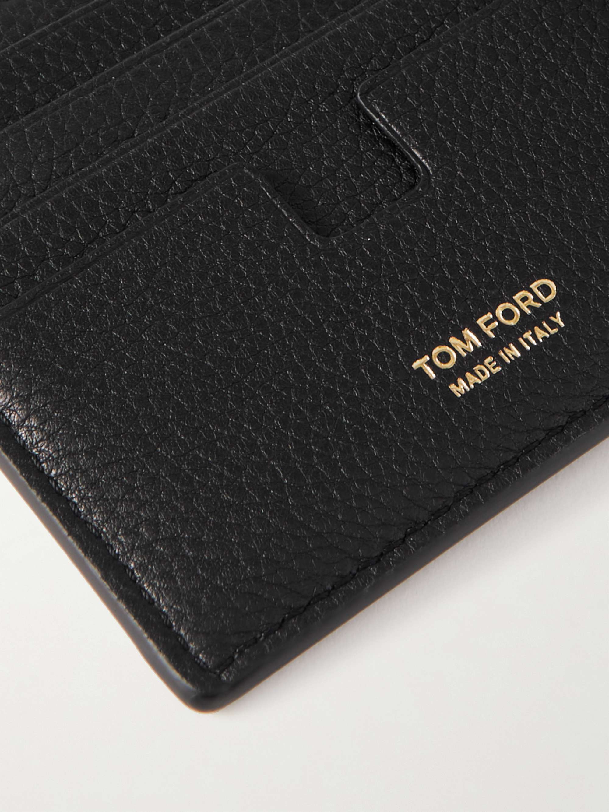 TOM FORD Full-Grain Leather Billfold Wallet
