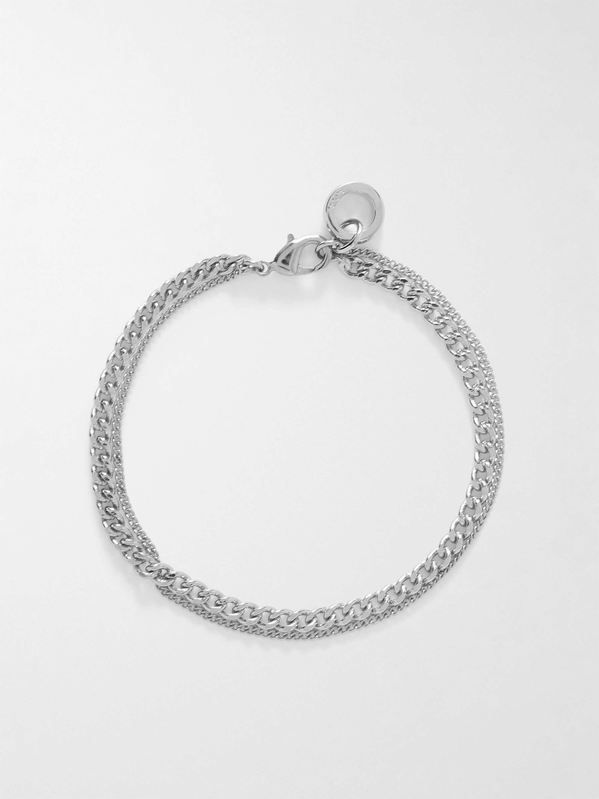 A.P.C. Silver-Tone Chain Bracelet