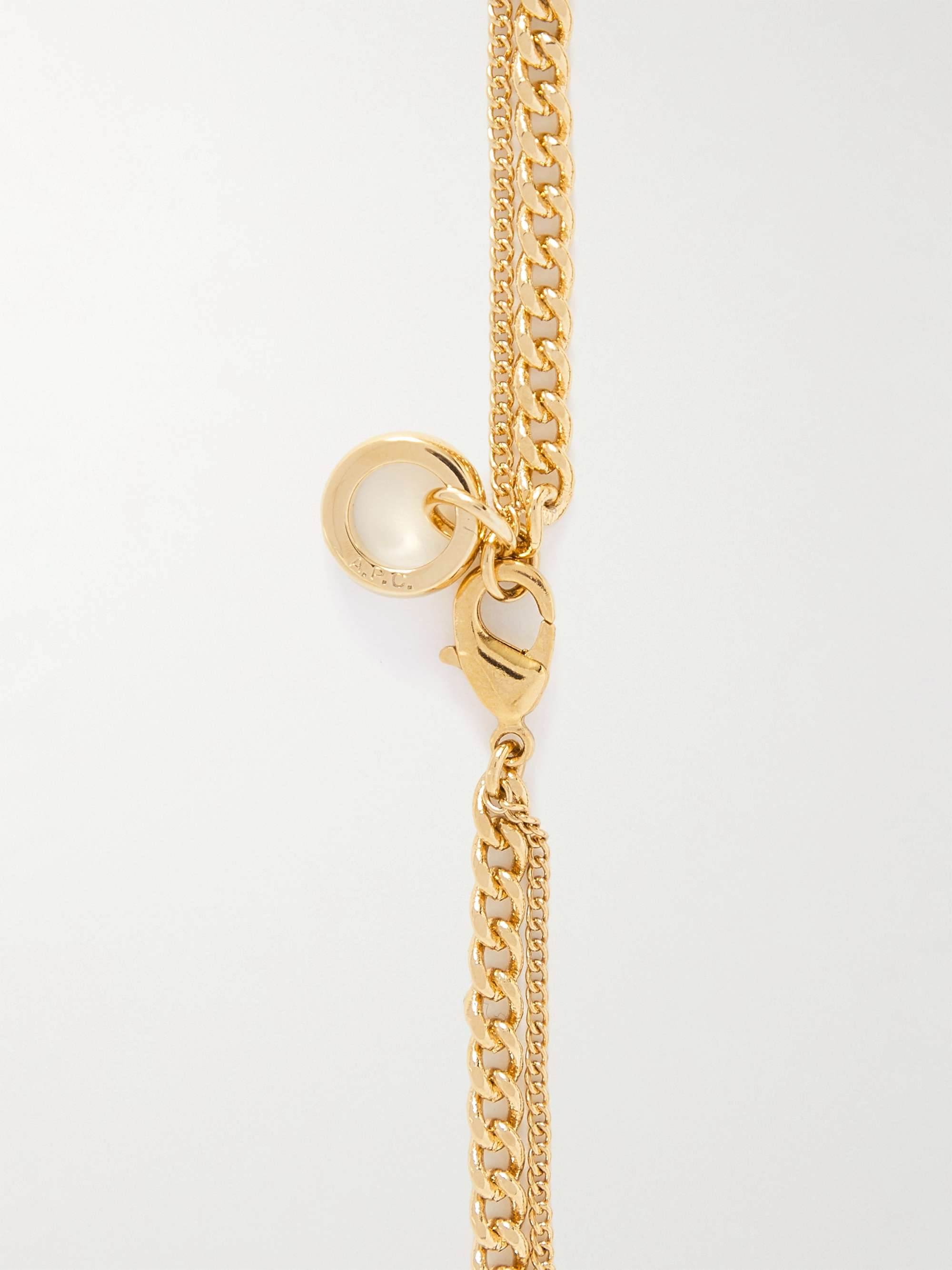 A.P.C. Gold-Tone Chain Bracelet