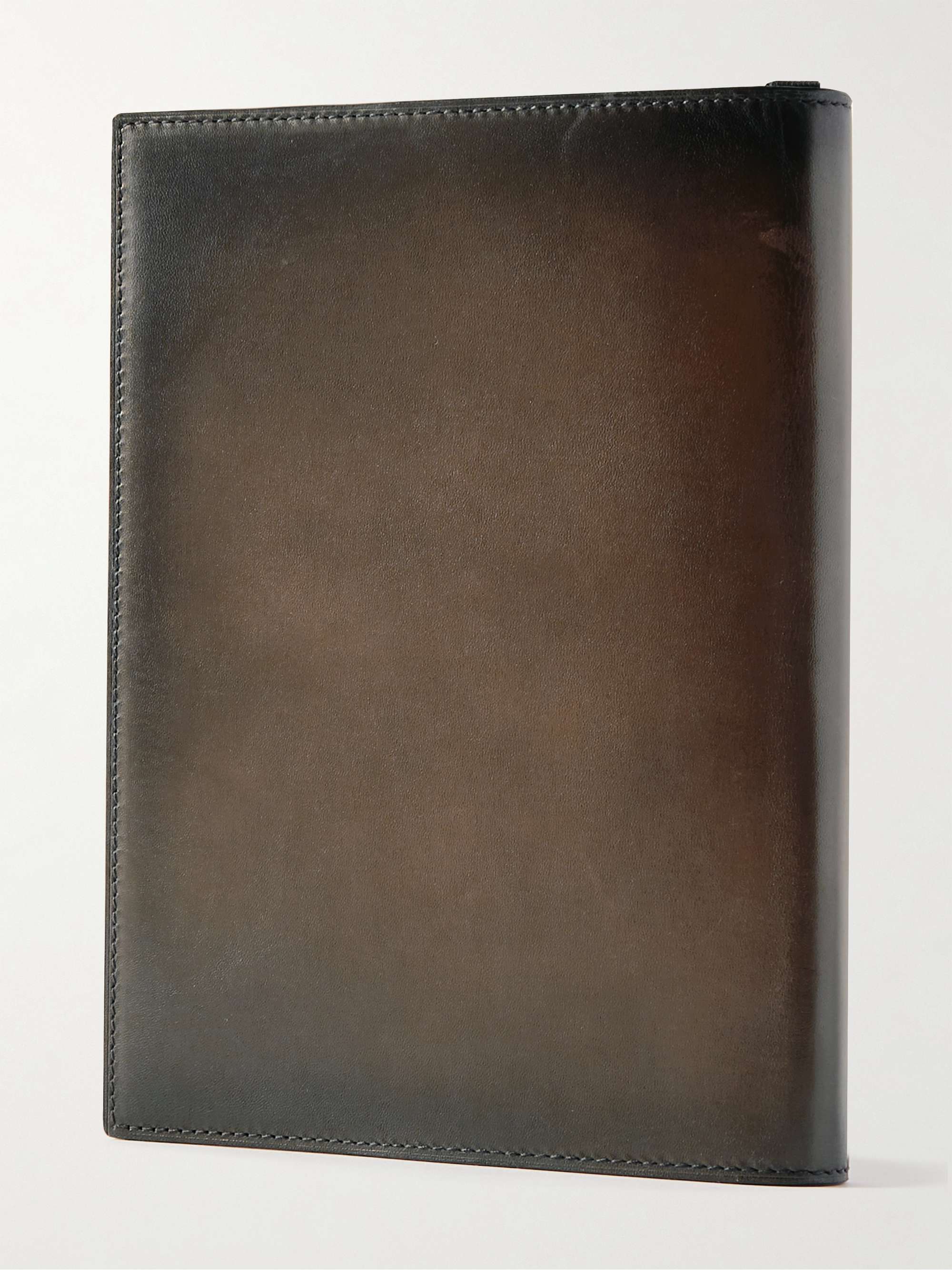 BERLUTI Scritto Venezia Leather Notebook Cover